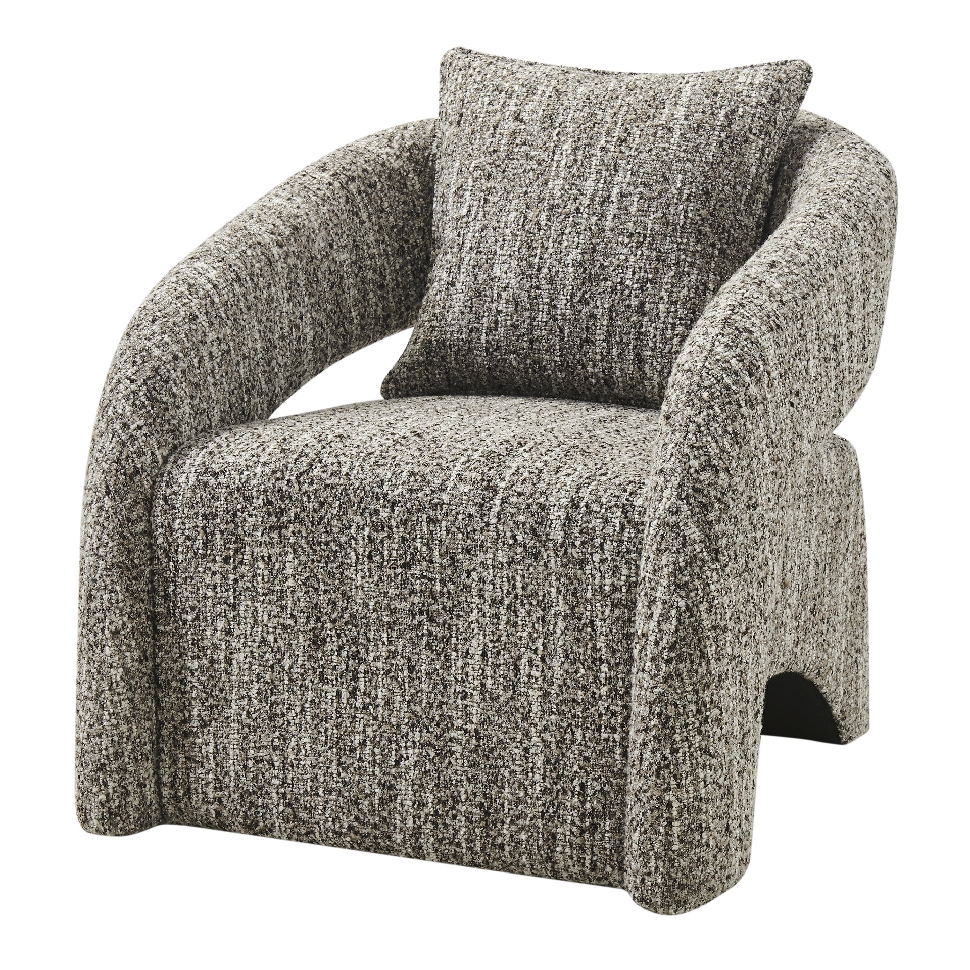Lunessa Boucle Accent Arm Chair