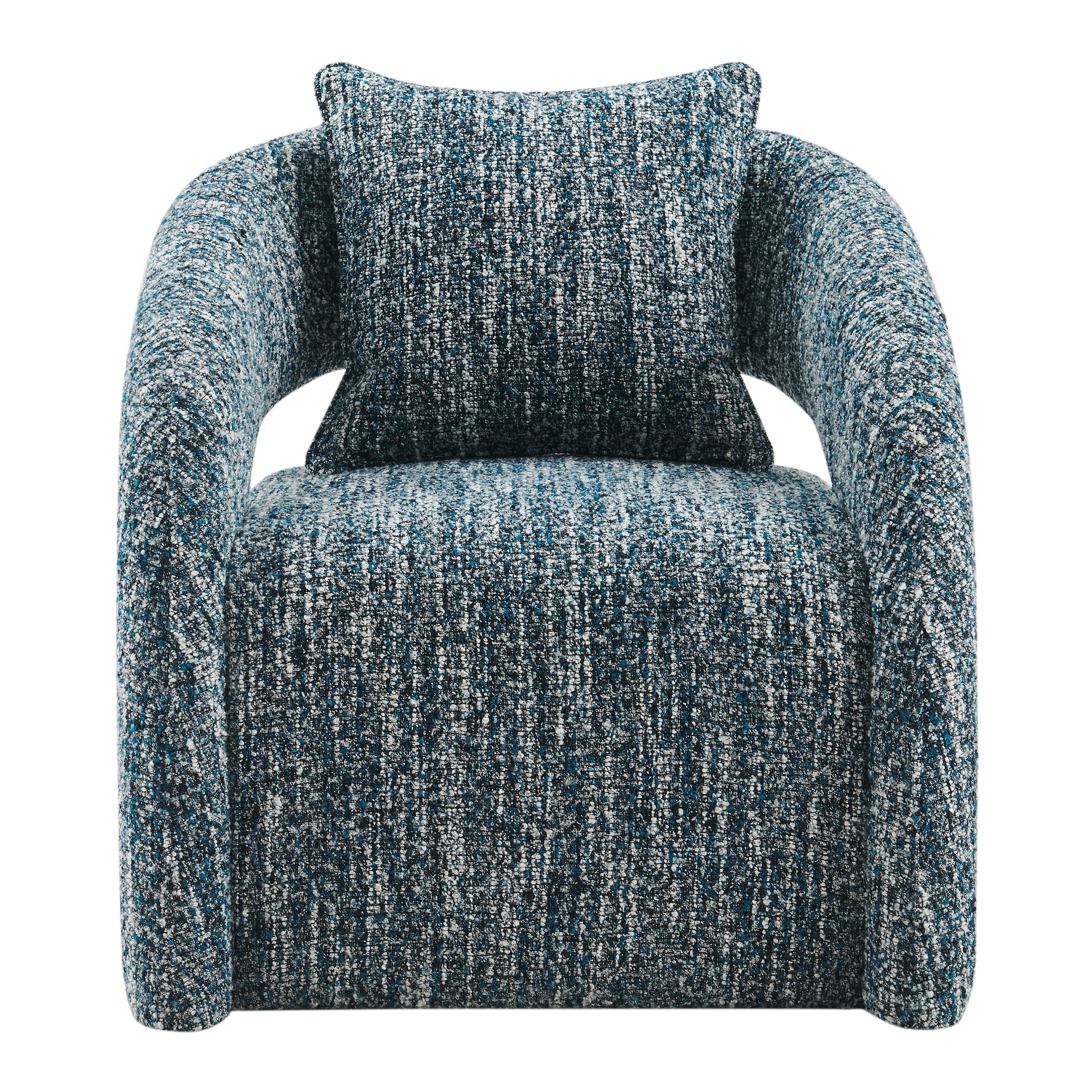 Lunessa Boucle Accent Arm Chair