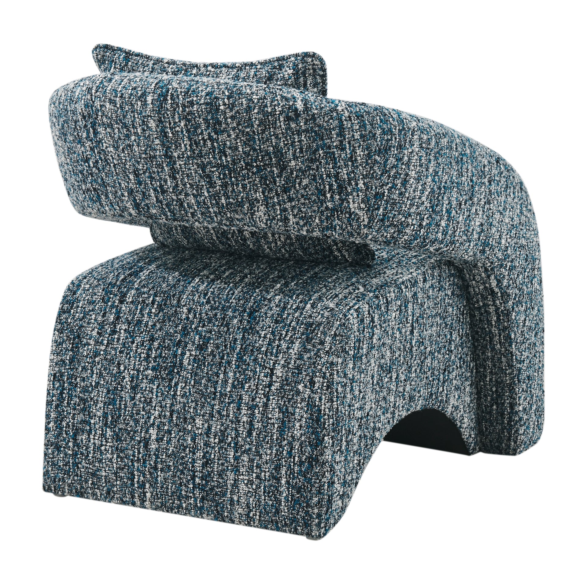 Lunessa Boucle Accent Arm Chair