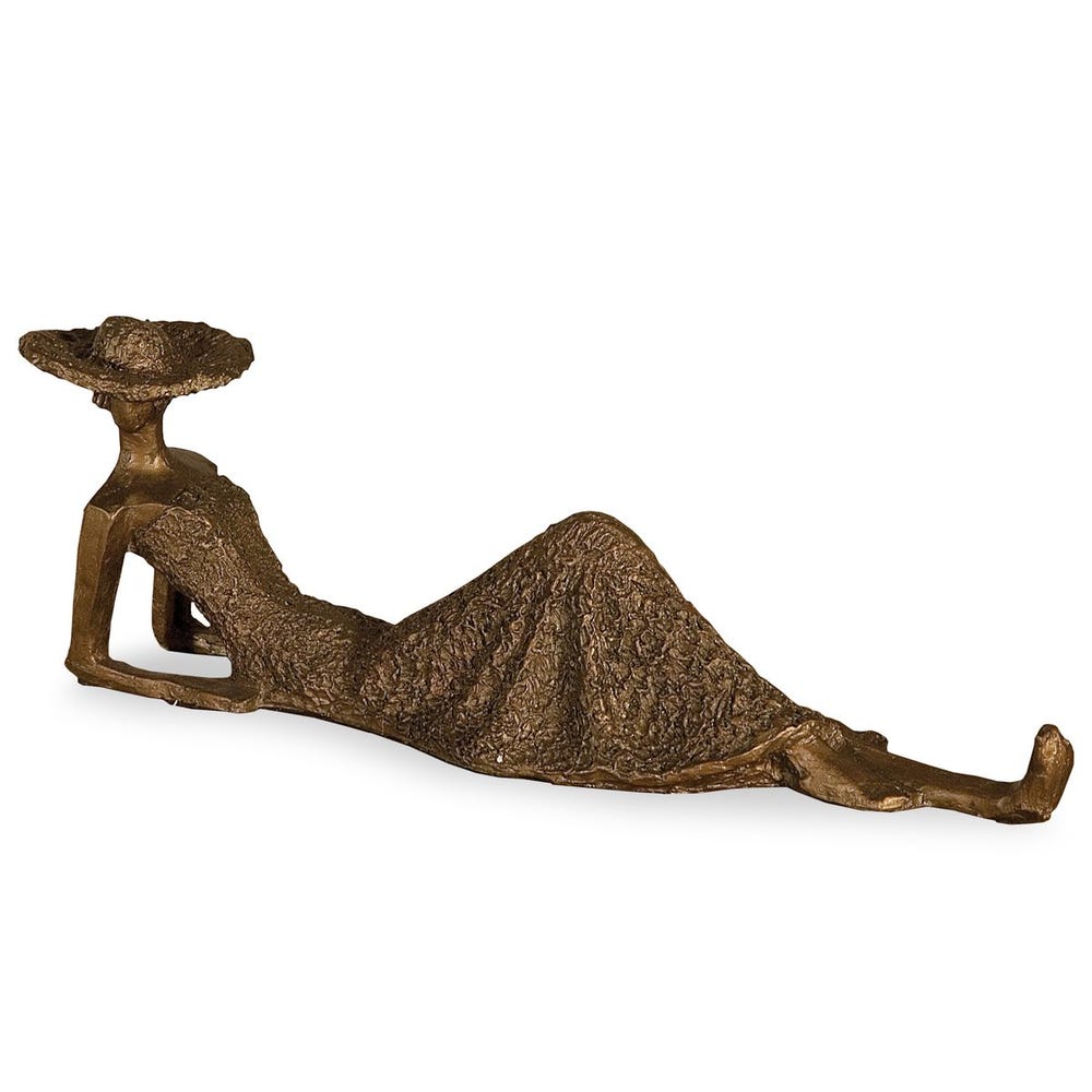 Uttermost Summer Days Antique Bronze Sculpture