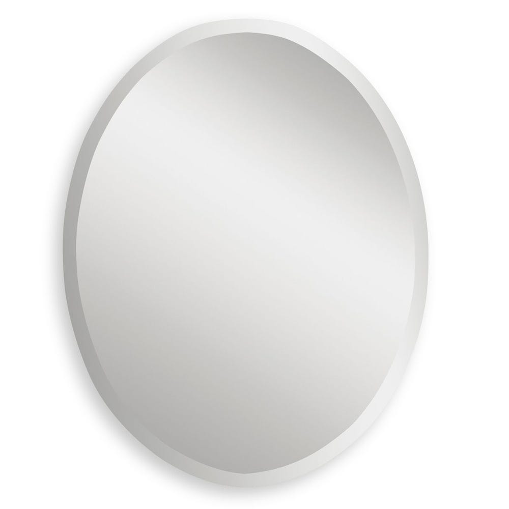 Uttermost Frameless Vanity Oval Mirror