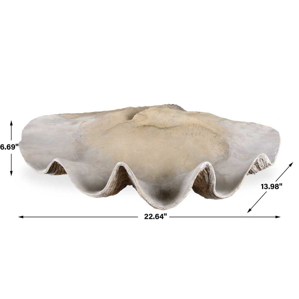 Uttermost Clam Shell Bowl