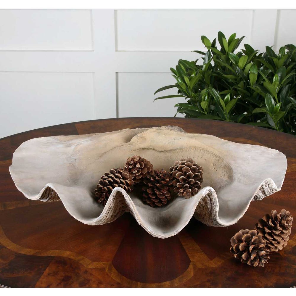 Uttermost Clam Shell Bowl