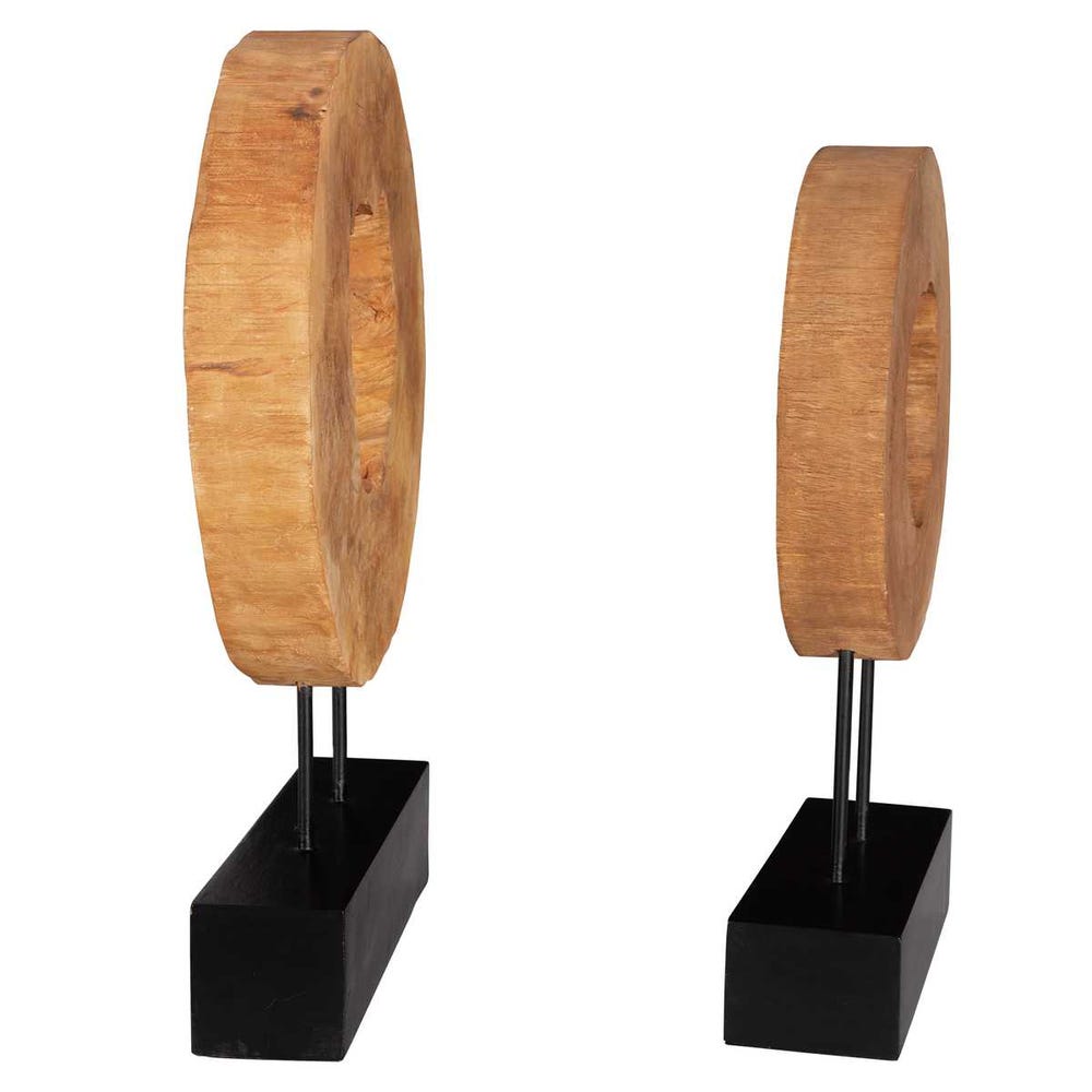 Uttermost Ashlea Wooden Sculptures - Set of 2