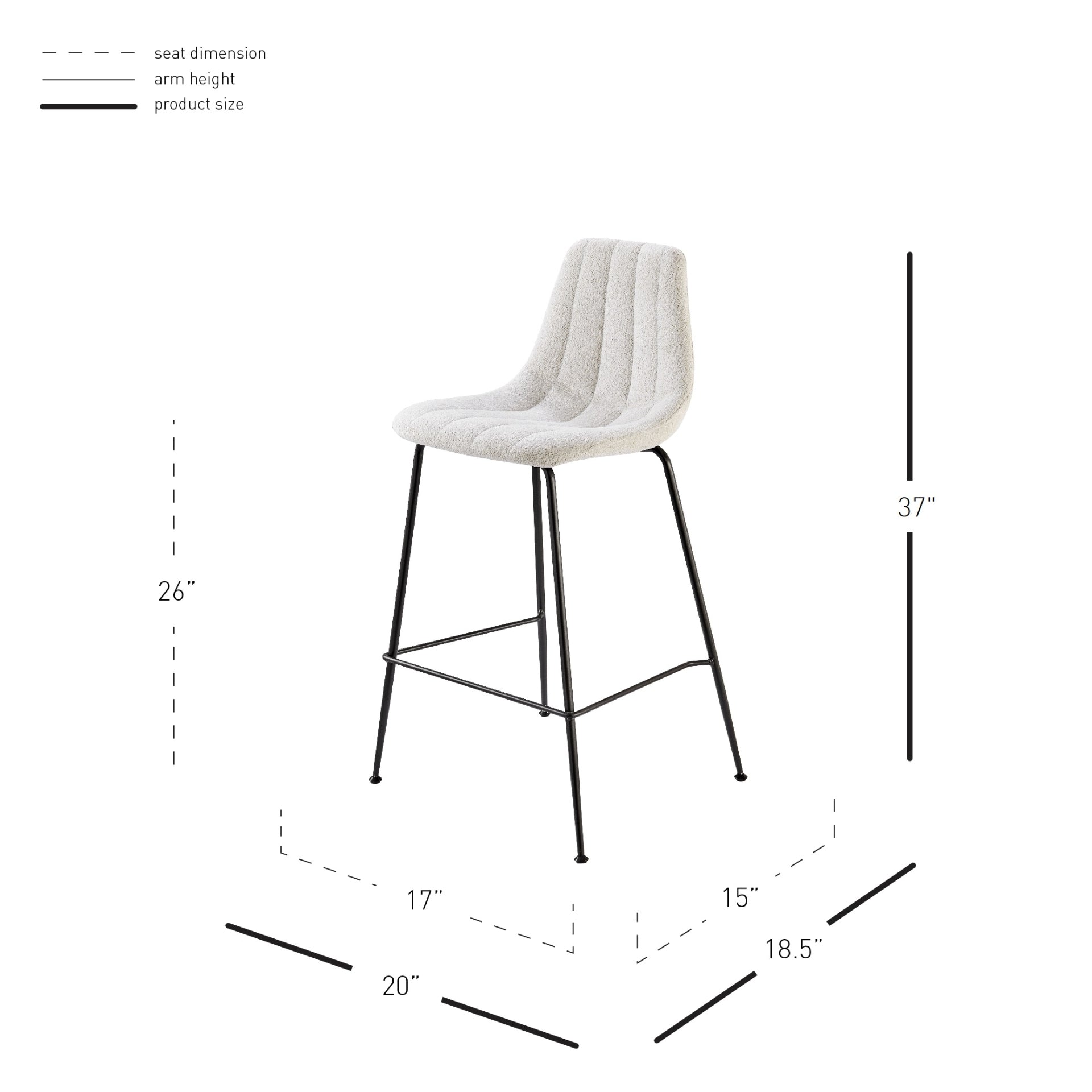 Robert KD Counter Stool - Set of 4 Bar & Counter Stools NPD , Black Friday Sale NPD Furniture Sale, Old Bones Co, Mid Century Furniture Sale, Four Hands Furniture, Black Friday Sale Robert KD Counter Stool - Set of 4,Gus Sale, Perigold Robert KD Counter Stool - Set of 4 Bar & Counter Stools Black Friday Sale , Perigold Sale Robert KD Counter Stool - Set of 4,Robert KD Counter Stool - Set of 4 Lulu and Georgia, Burke Decor Sale Robert KD Counter Stool - Set of 4, www.oldbonesco.com