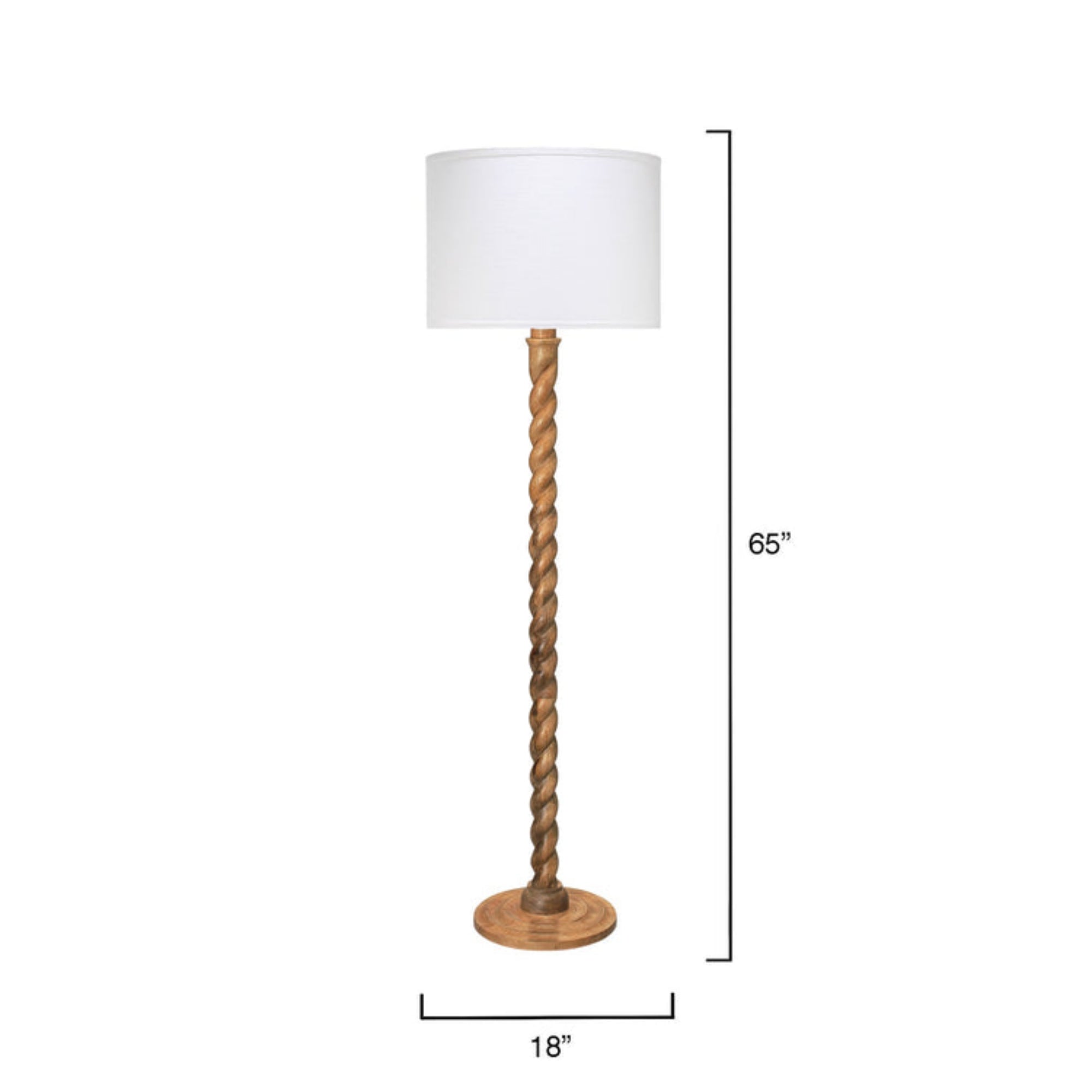 Barley Twist Floor Lamp