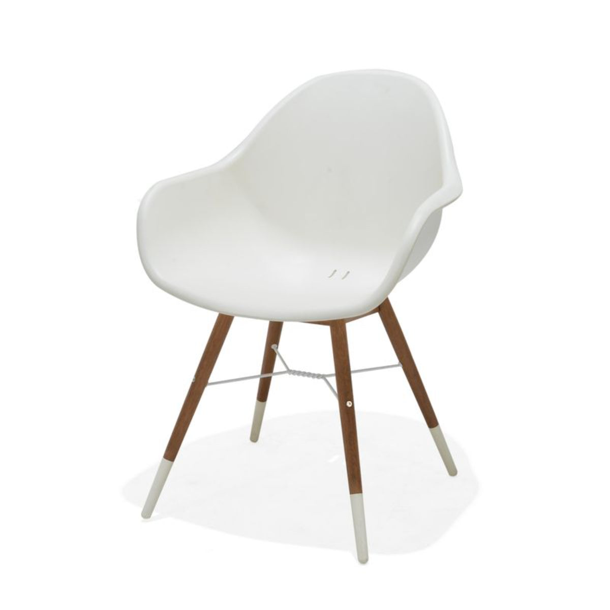 Chamonix Resin and FSC Wood Arm Chair