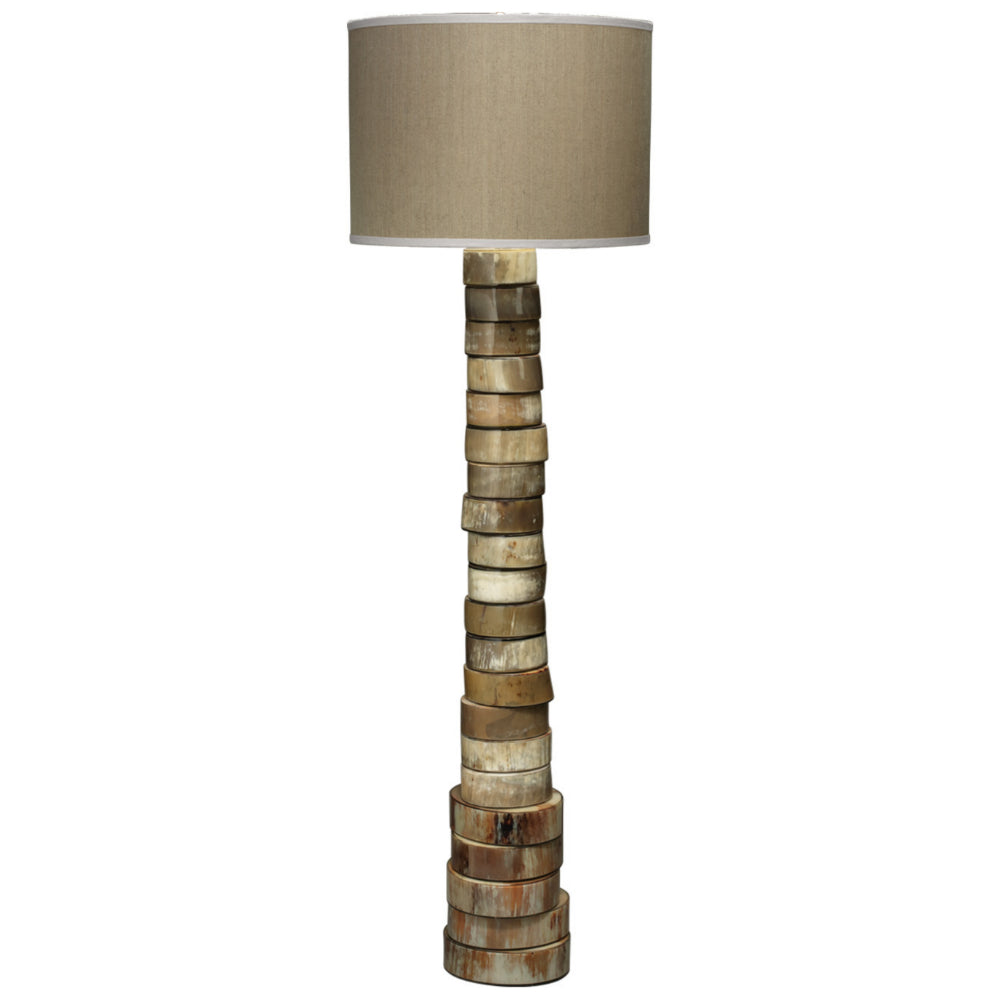 Stacked Horn Floor Lamp