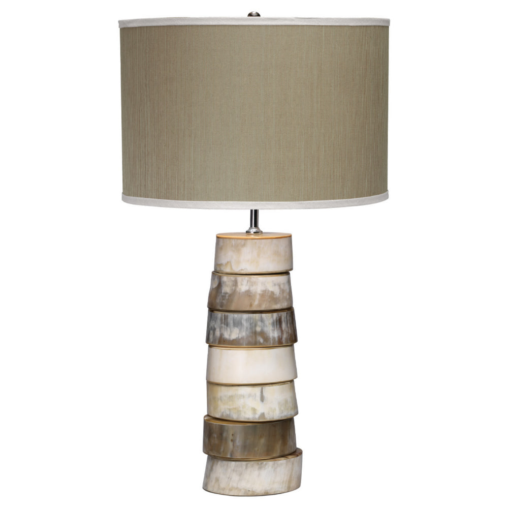 Stacked Horn Table Lamp