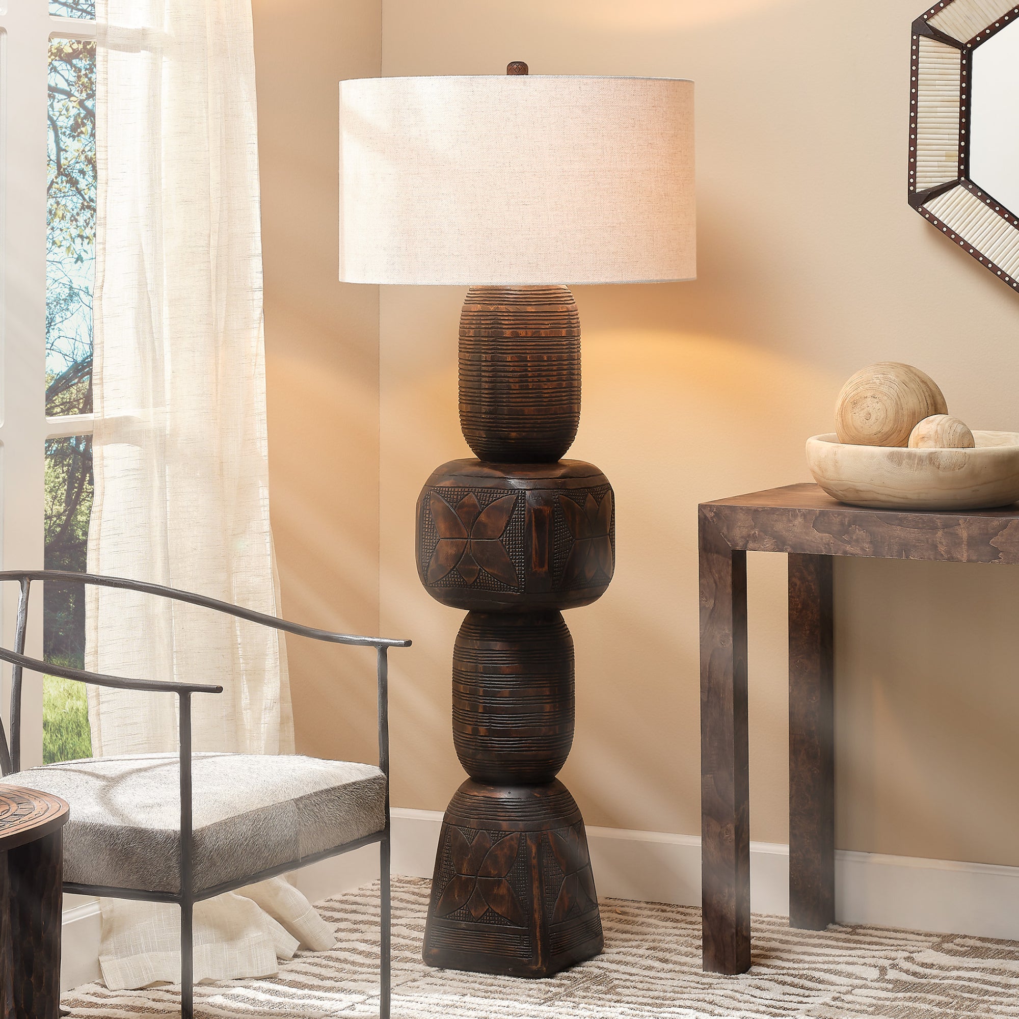 Totem Floor Lamp Floor Lamps Jamie Young , Black Friday Sale Jamie Young Furniture Sale, Old Bones Co, Mid Century Furniture Sale, Four Hands Furniture, Black Friday Sale Totem Floor Lamp,Gus Sale, Perigold Totem Floor Lamp Floor Lamps Black Friday Sale , Perigold Sale Totem Floor Lamp,Totem Floor Lamp Lulu and Georgia, Burke Decor Sale Totem Floor Lamp, www.oldbonesco.com