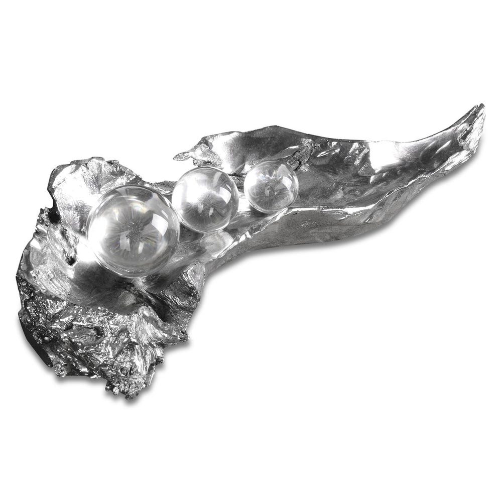 Uttermost Three Peas in a Pod Metallic Sculpture