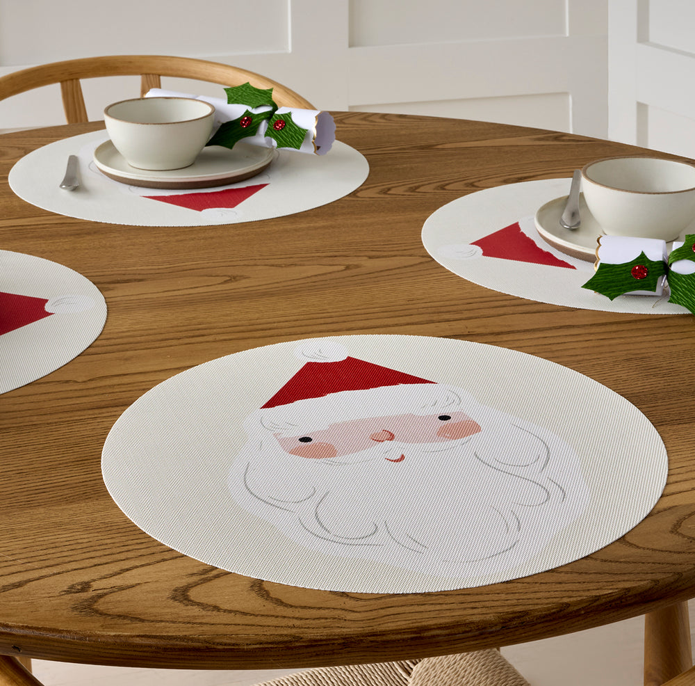 Jolly Christmas Santa Placemat