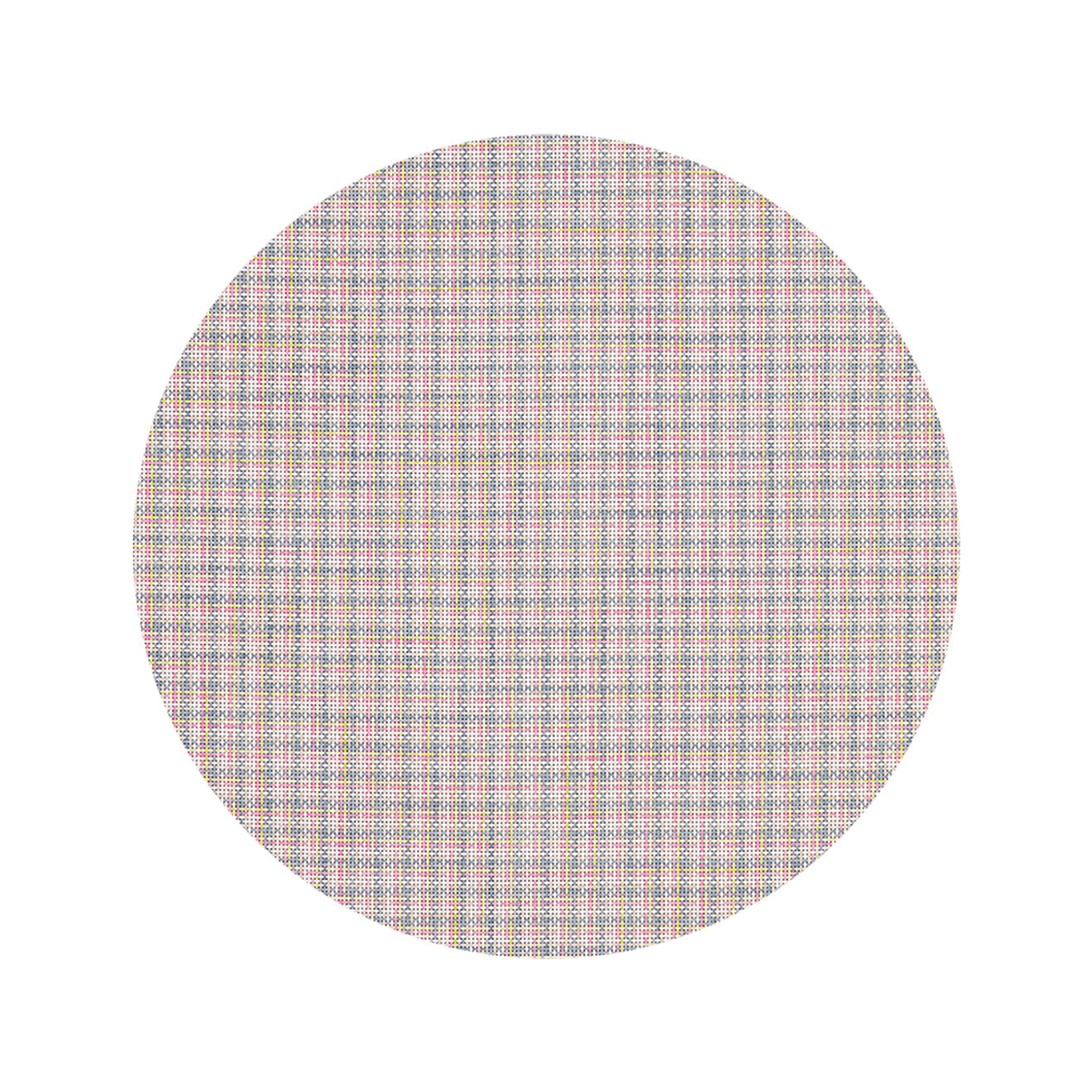 Basketweave Round Rug