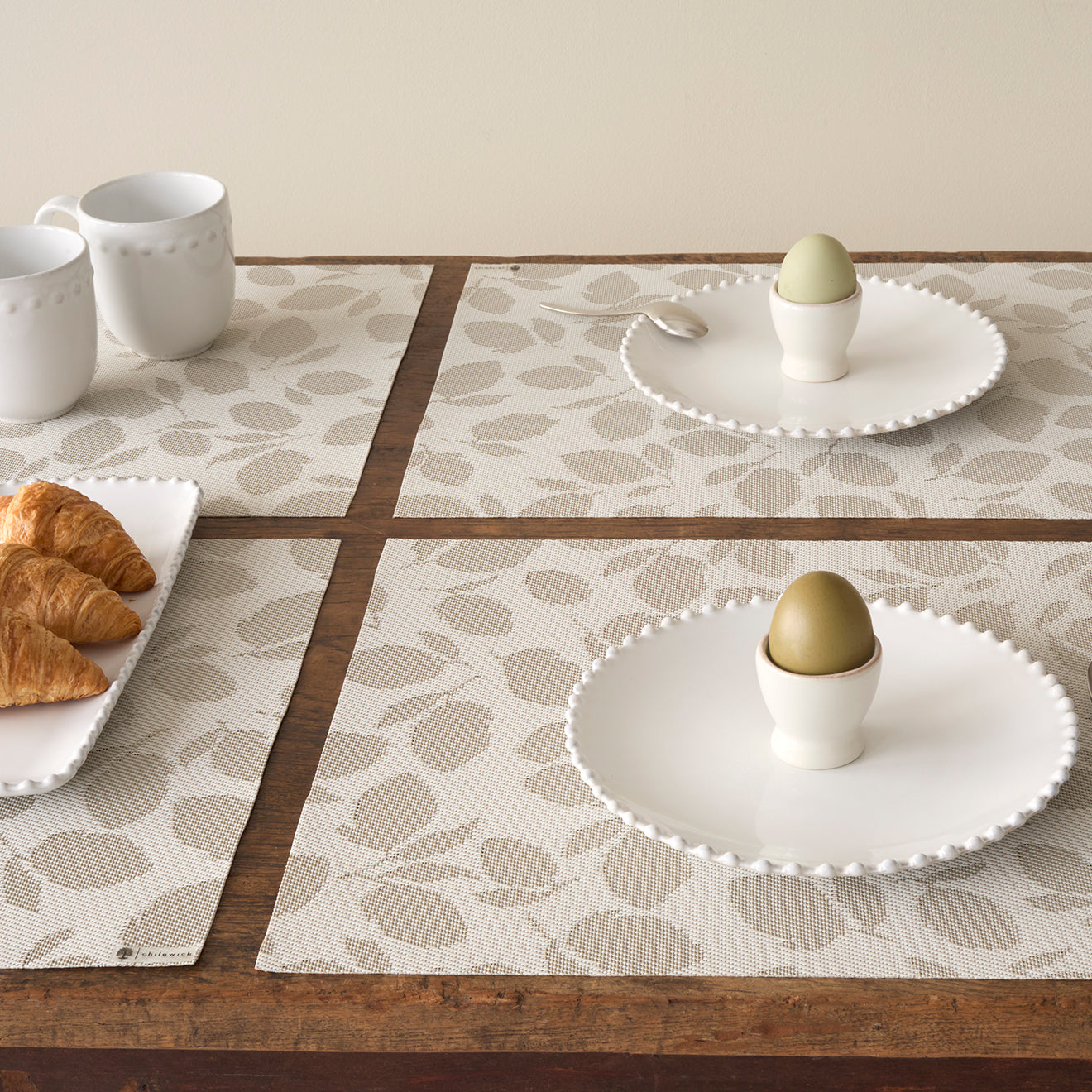 Lemon Leaves Rectangular Placemat
