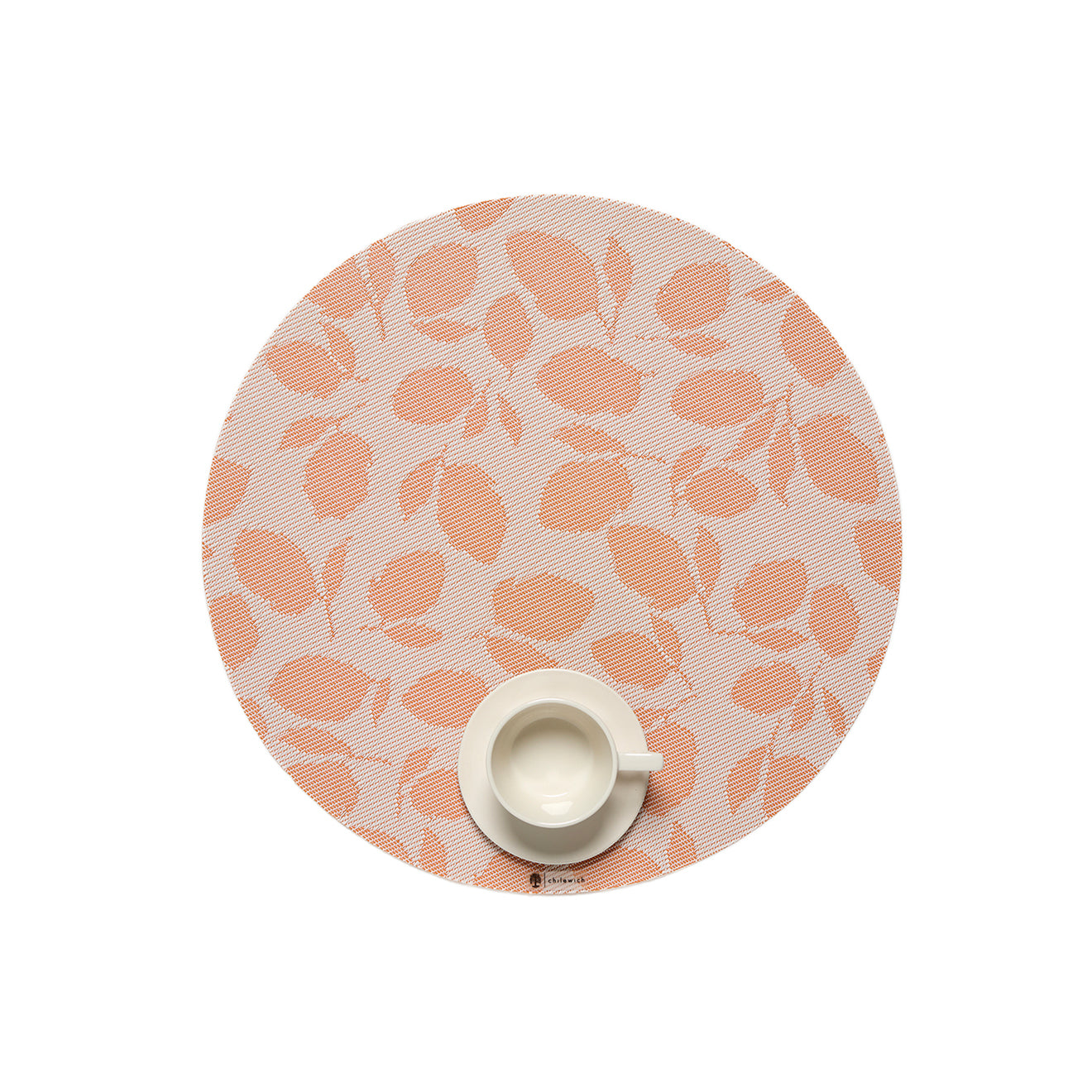 Lemon Leaves Round Placemat