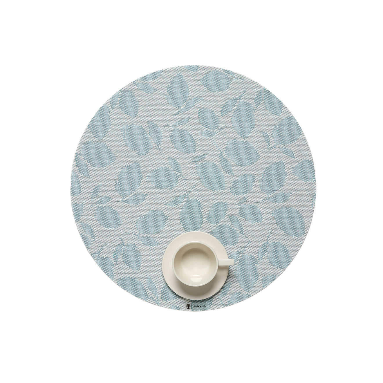 Lemon Leaves Round Placemat
