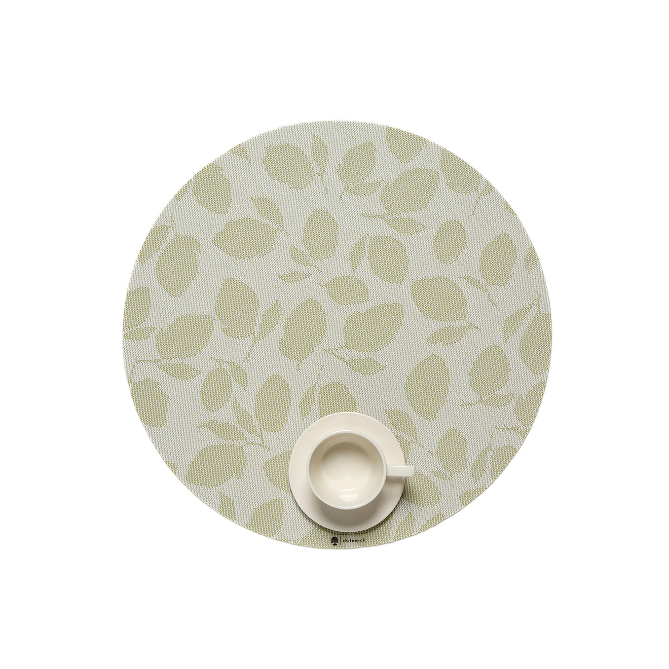 Lemon Leaves Round Placemat
