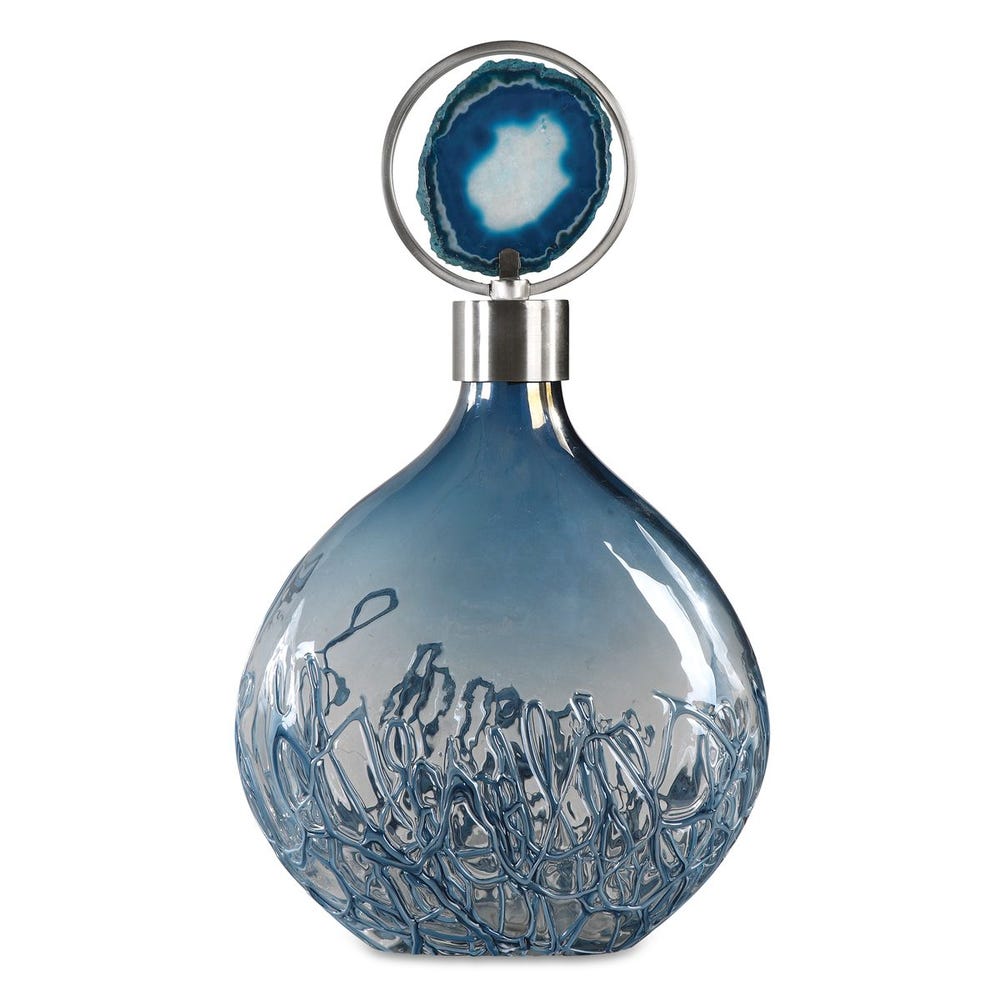 Uttermost Rae Sky Blue Vase