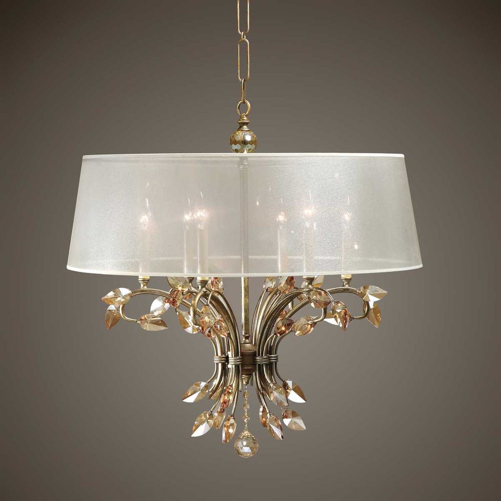 Uttermost Alenya 6 Light Shade Chandelier