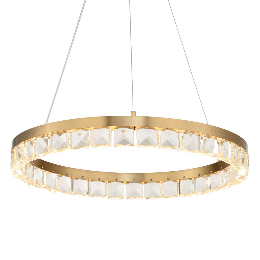 Uttermost Segovia Round Crystal LED Chandelier