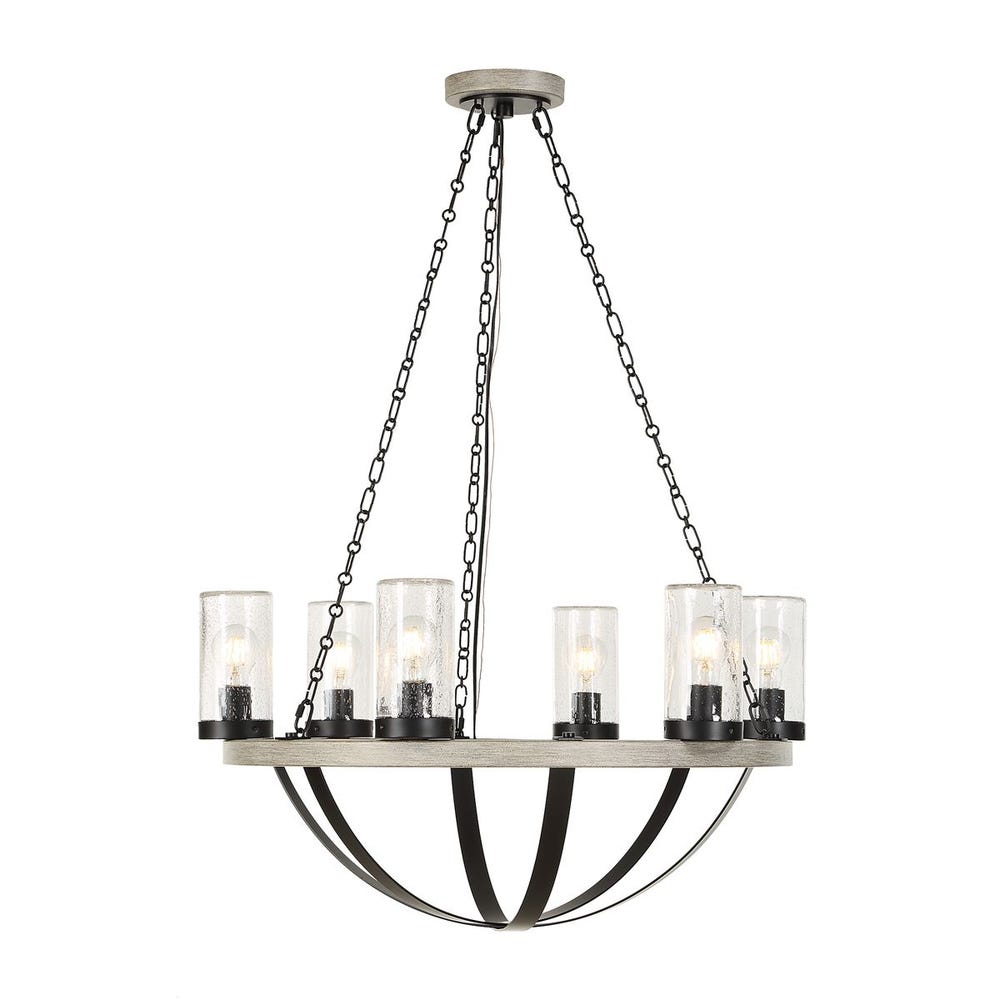 Uttermost Edgecomb 6 Light Indoor-Outdoor Chandelier