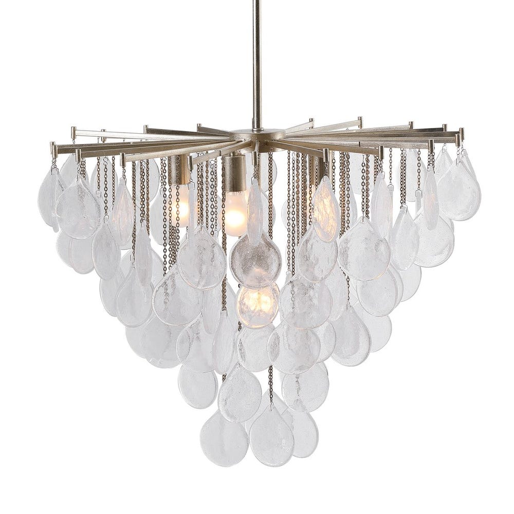 Uttermost Goccia Tear Drop Glass Pendant