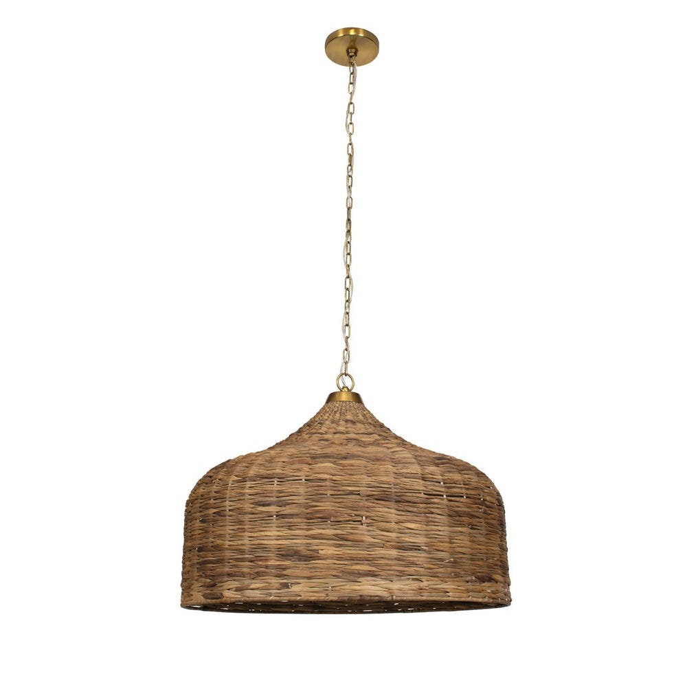 Uttermost Tauranga Seagrass 5 Light Pendant