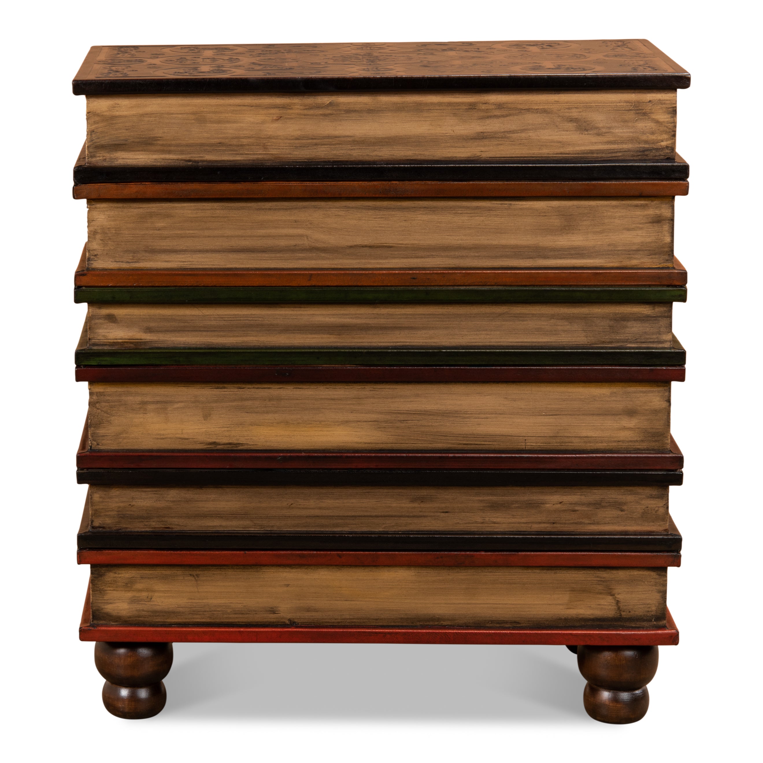 Florentine Books Chairside Chest