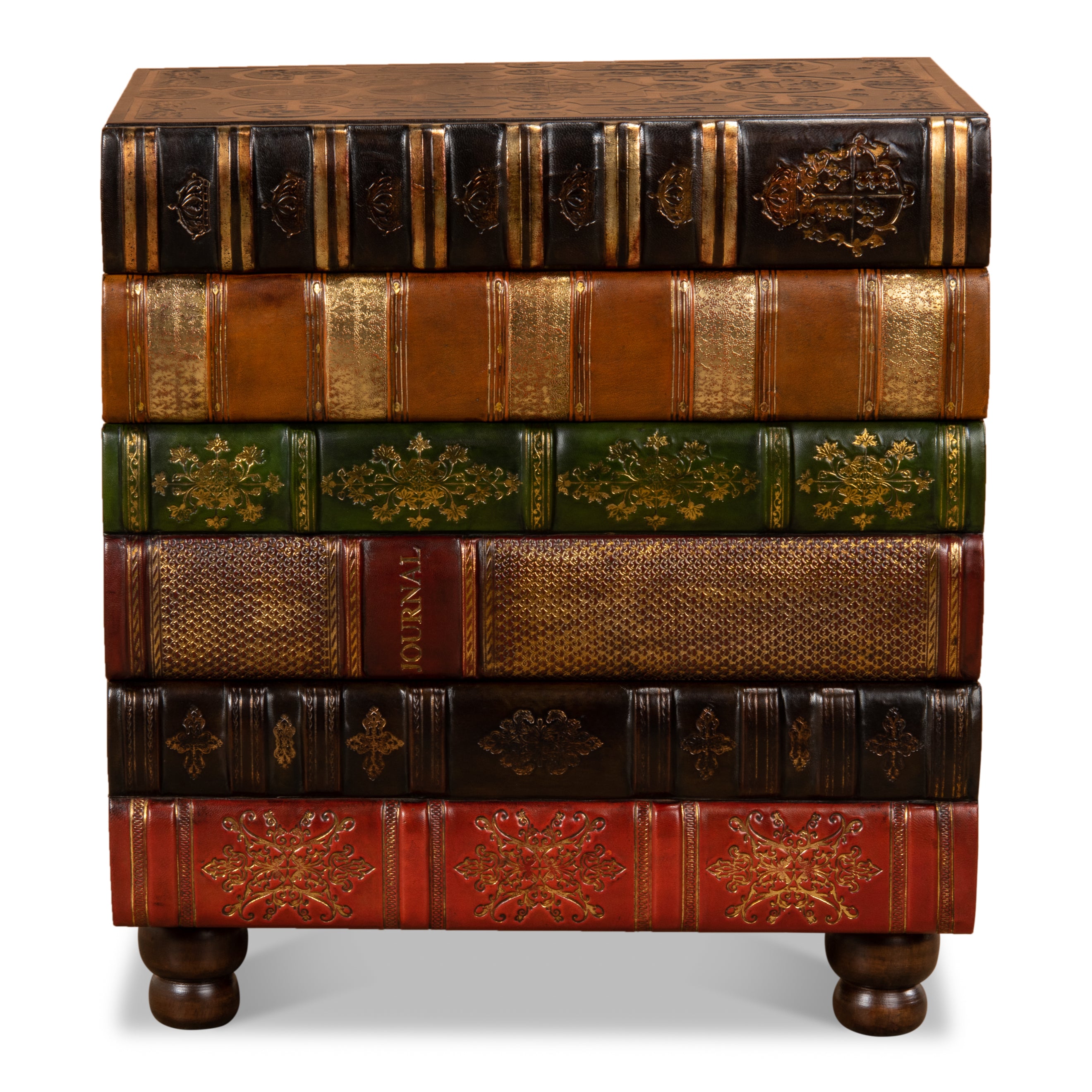 Florentine Books Chairside Chest