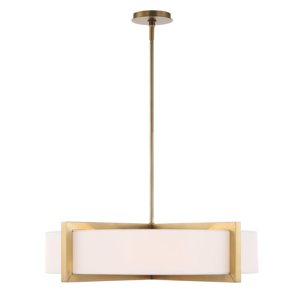 Cresson 4 Light Drum Pendant by Uttermost