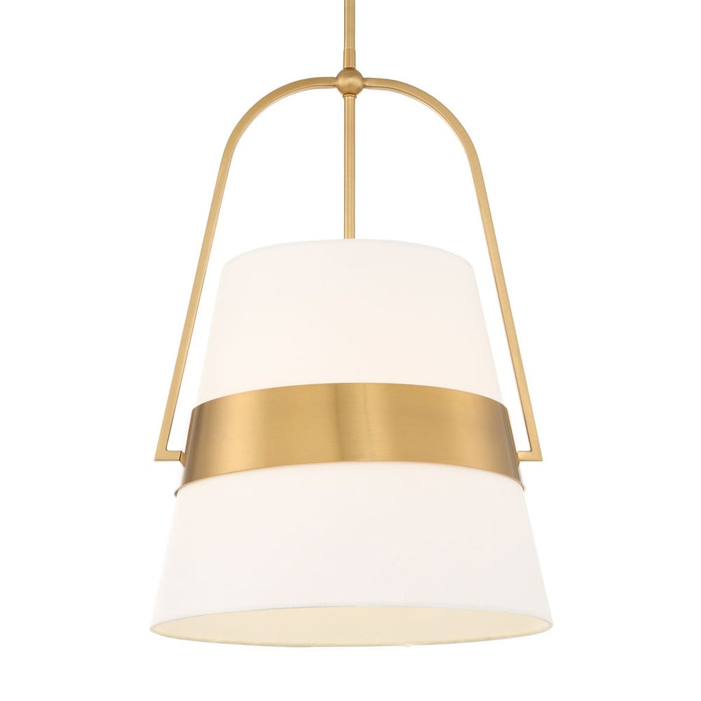 Uttermost Harness 1 Light Shade Pendant