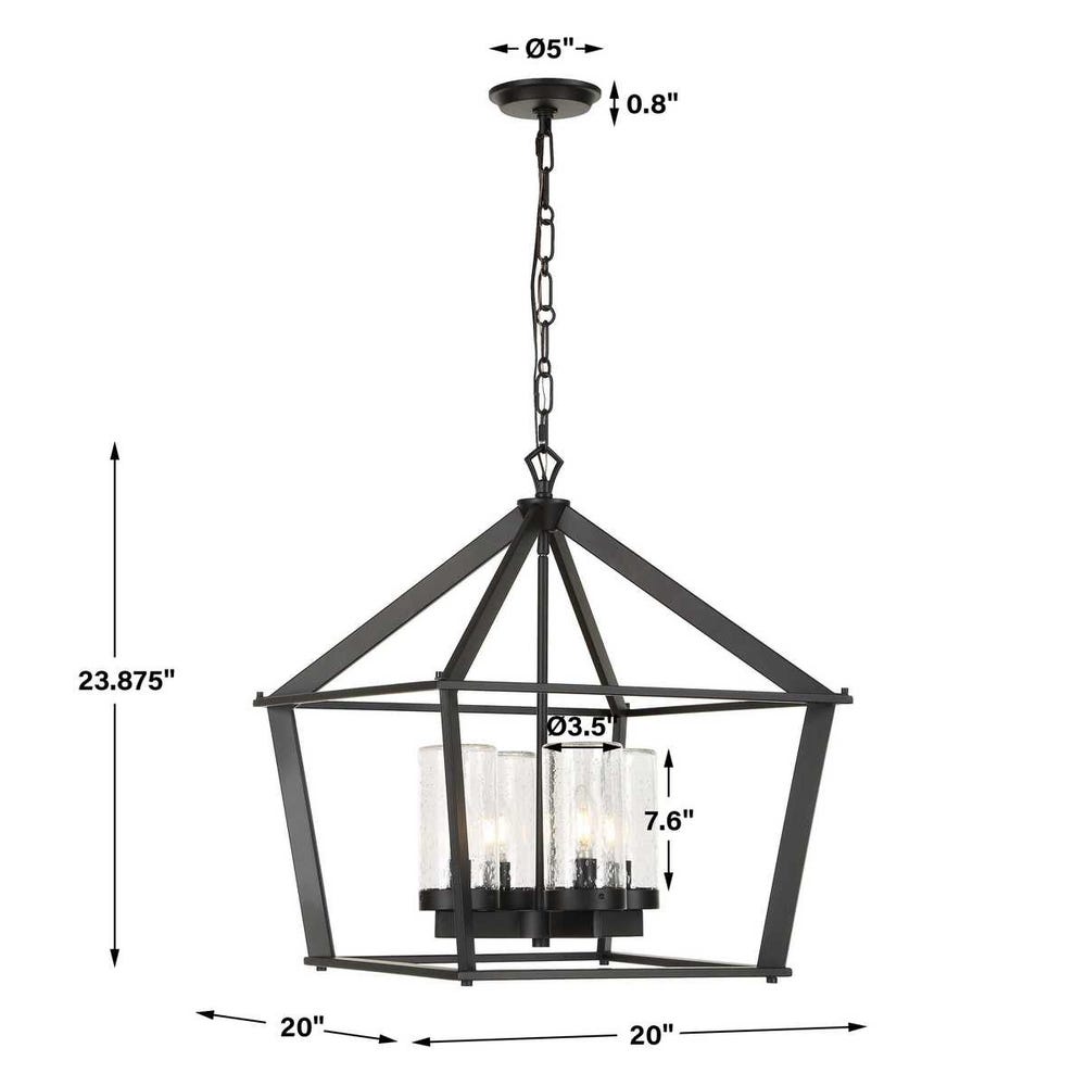 Uttermost Evanston 4 Light Indoor-Outdoor Pendant
