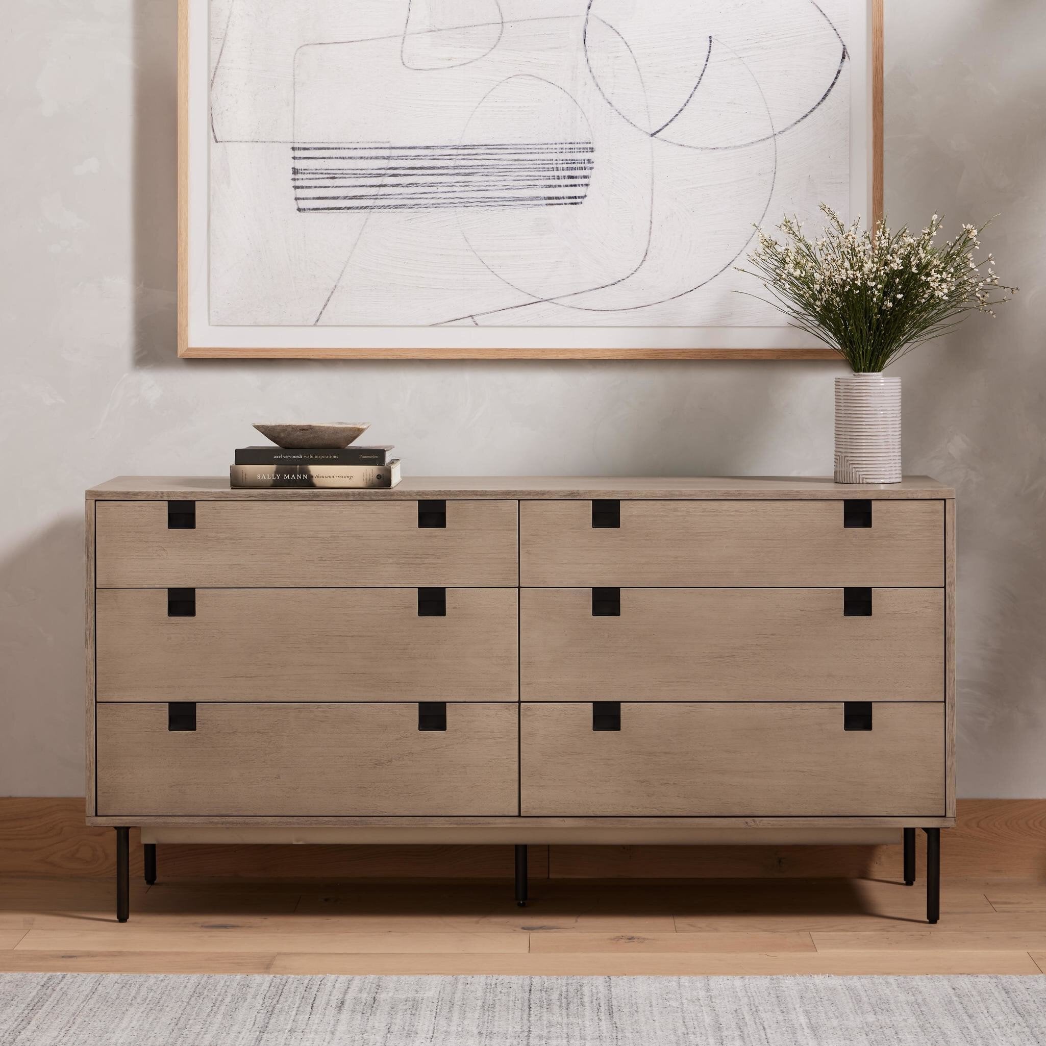 Carly 6 Drawer Dresser Dressers & Chests -Four Hands- , Black Friday Sale -Four Hands- Furniture Sale, Old Bones Co, Mid Century Furniture Sale, Four Hands Furniture, Black Friday Sale Carly 6 Drawer Dresser,Gus Sale, Perigold Carly 6 Drawer Dresser Dressers & Chests Black Friday Sale , Perigold Sale Carly 6 Drawer Dresser,Carly 6 Drawer Dresser Lulu and Georgia, Burke Decor Sale Carly 6 Drawer Dresser, www.oldbonesco.com