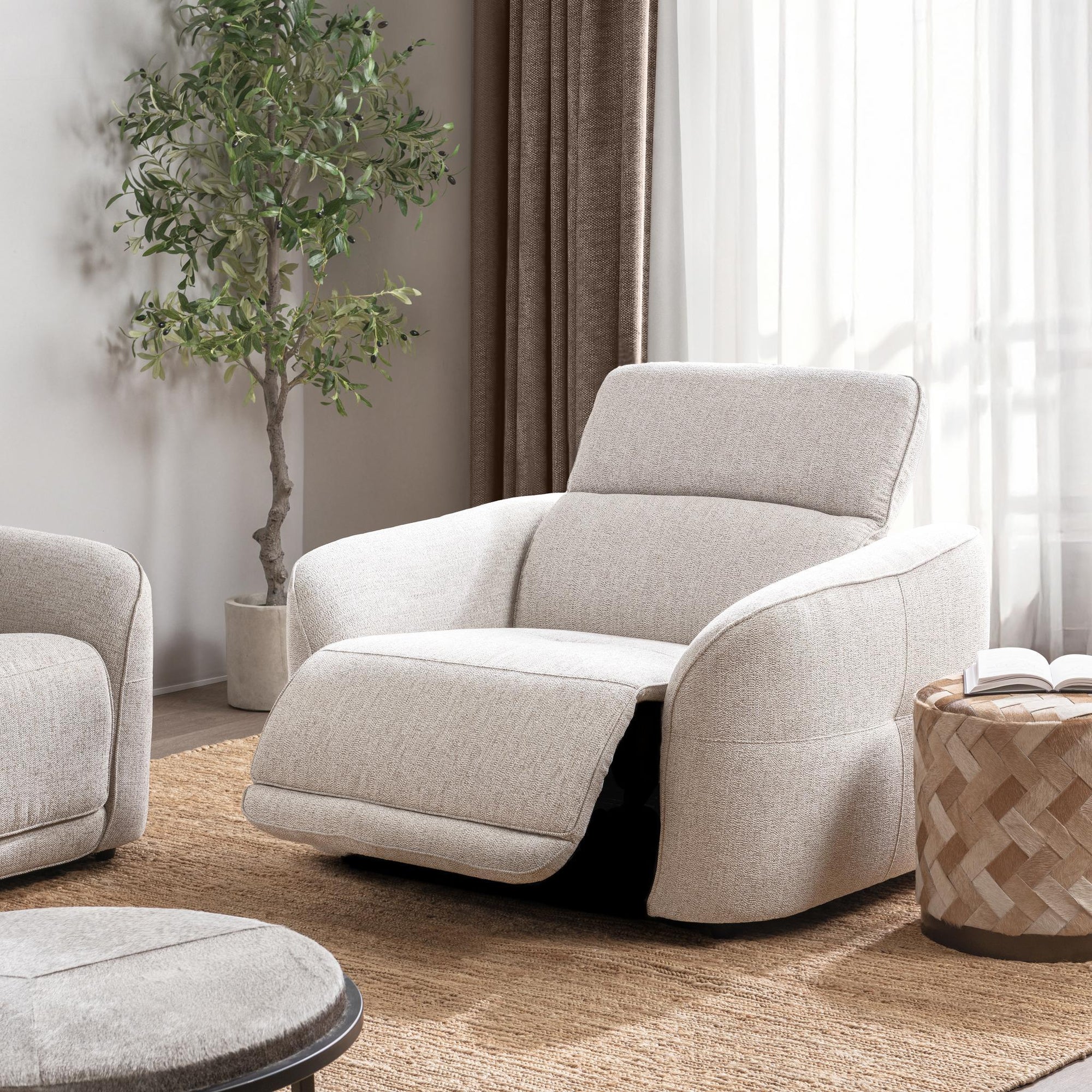 Ostend Upholstered Power Recliner Chair