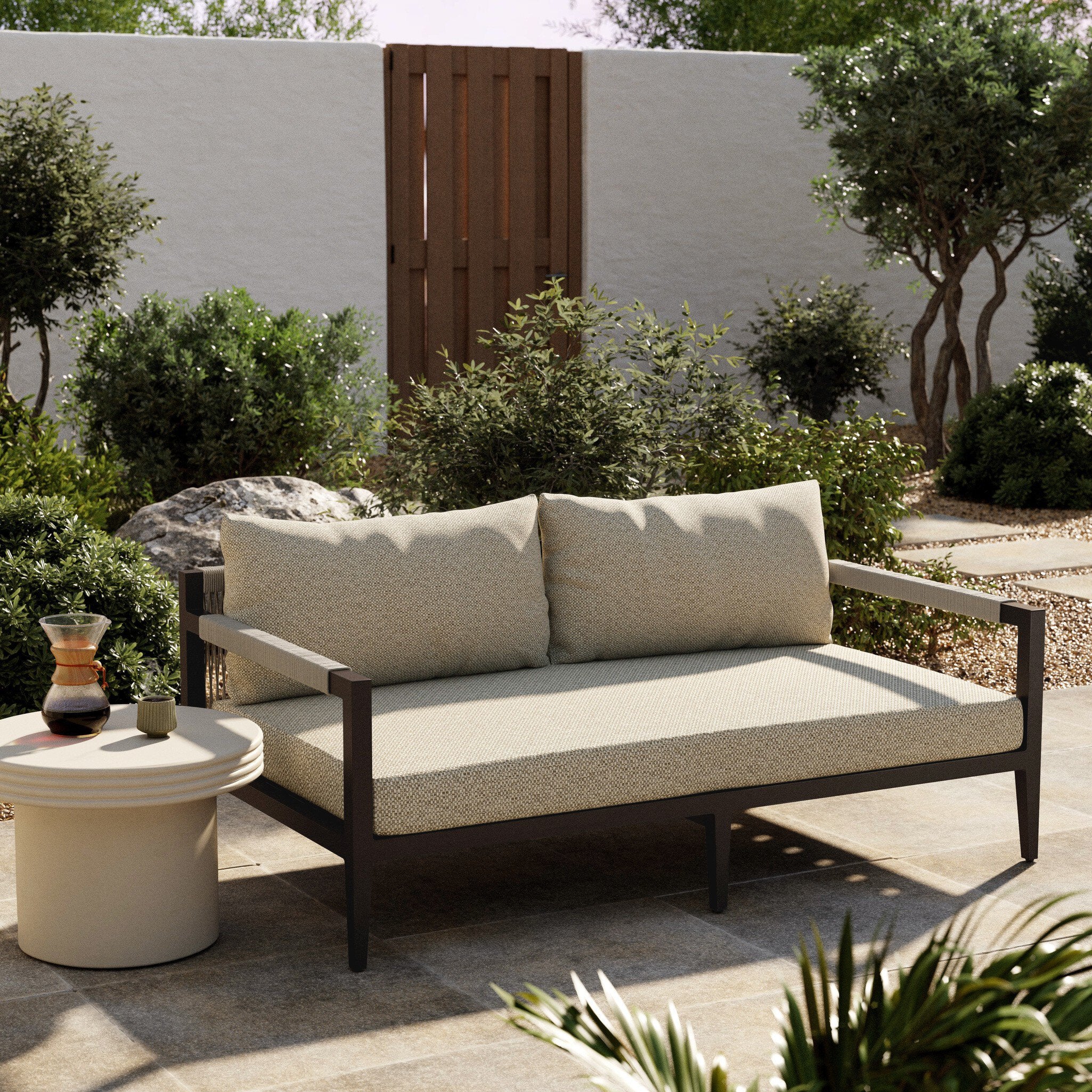 Sherwood Outdoor Sofa - Bronze