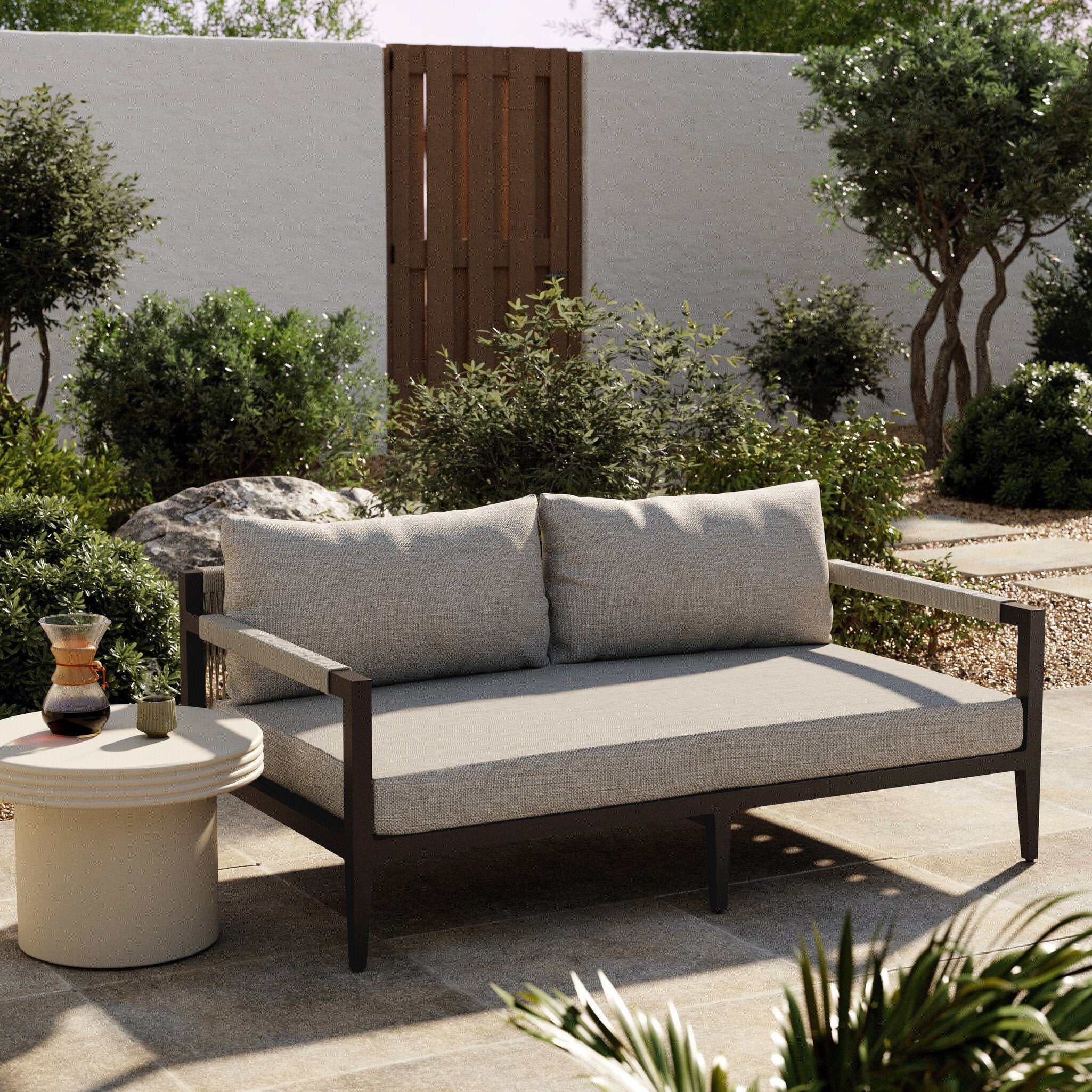 Sherwood Outdoor Sofa - Bronze