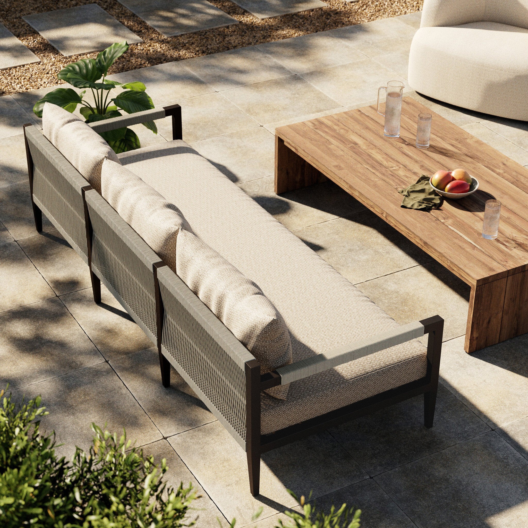 Sherwood Outdoor Sofa - Bronze