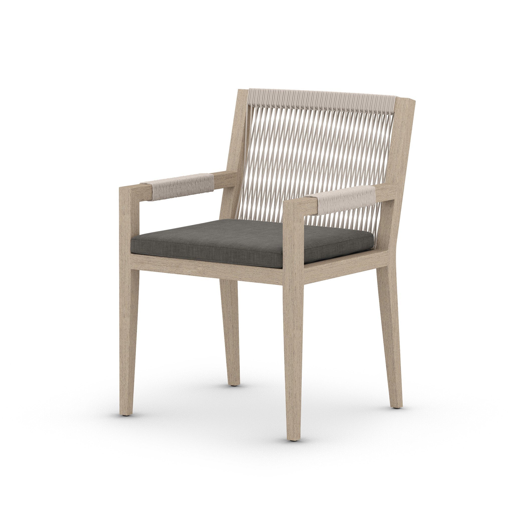 Sherwood Outdoor Dining Armchair - Washed Brown