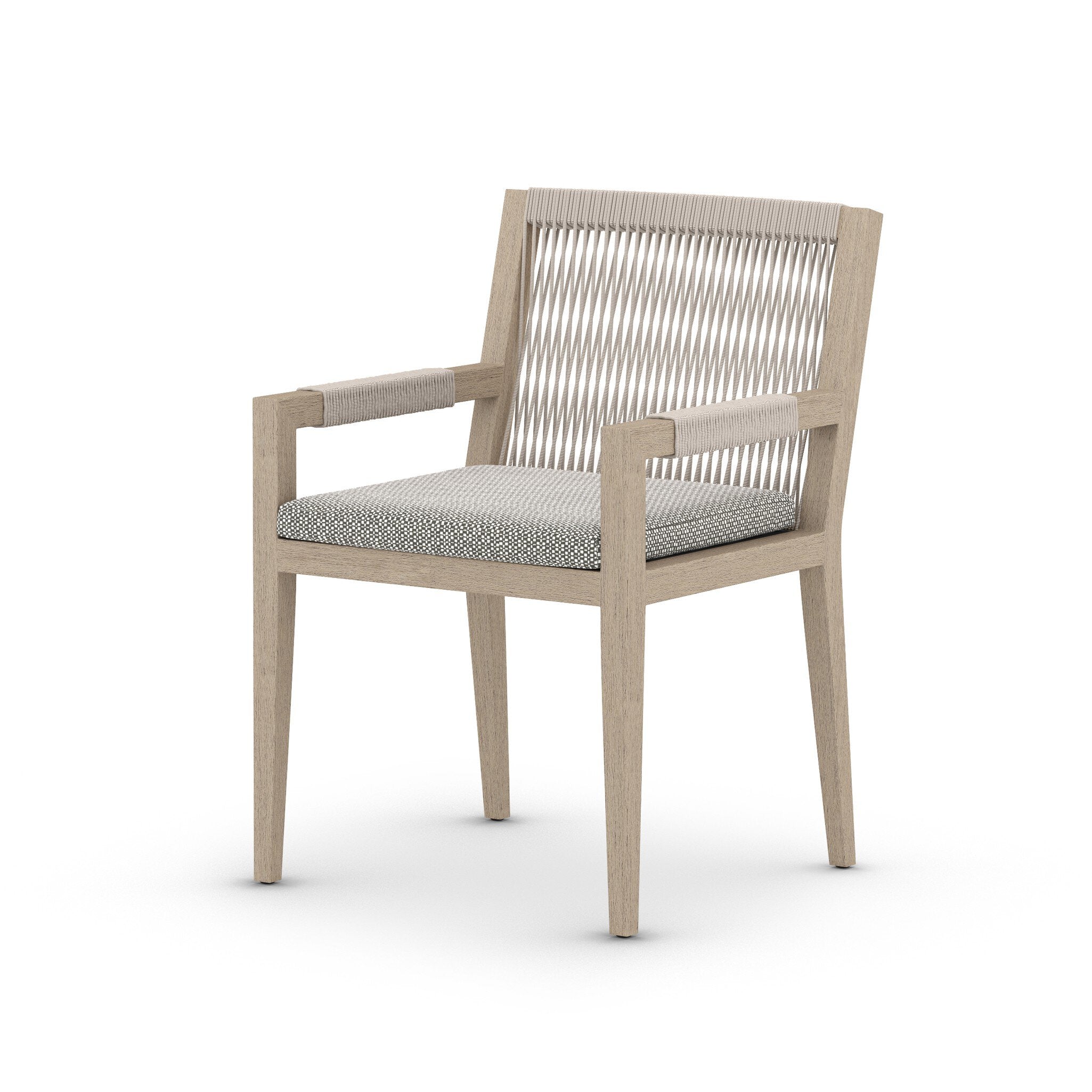 Sherwood Outdoor Dining Armchair - Washed Brown