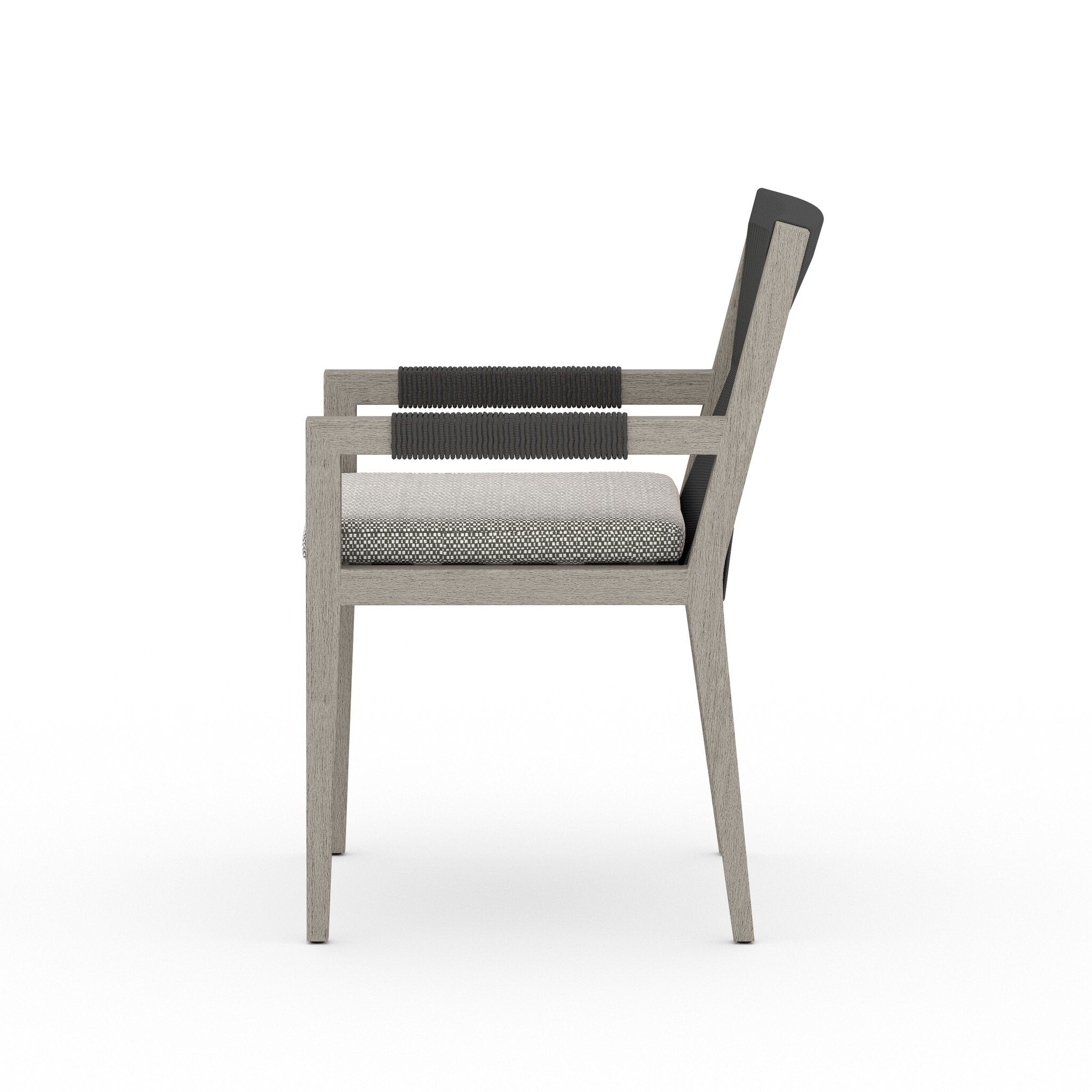 Sherwood Outdoor Dining Armchair - Weathered Grey