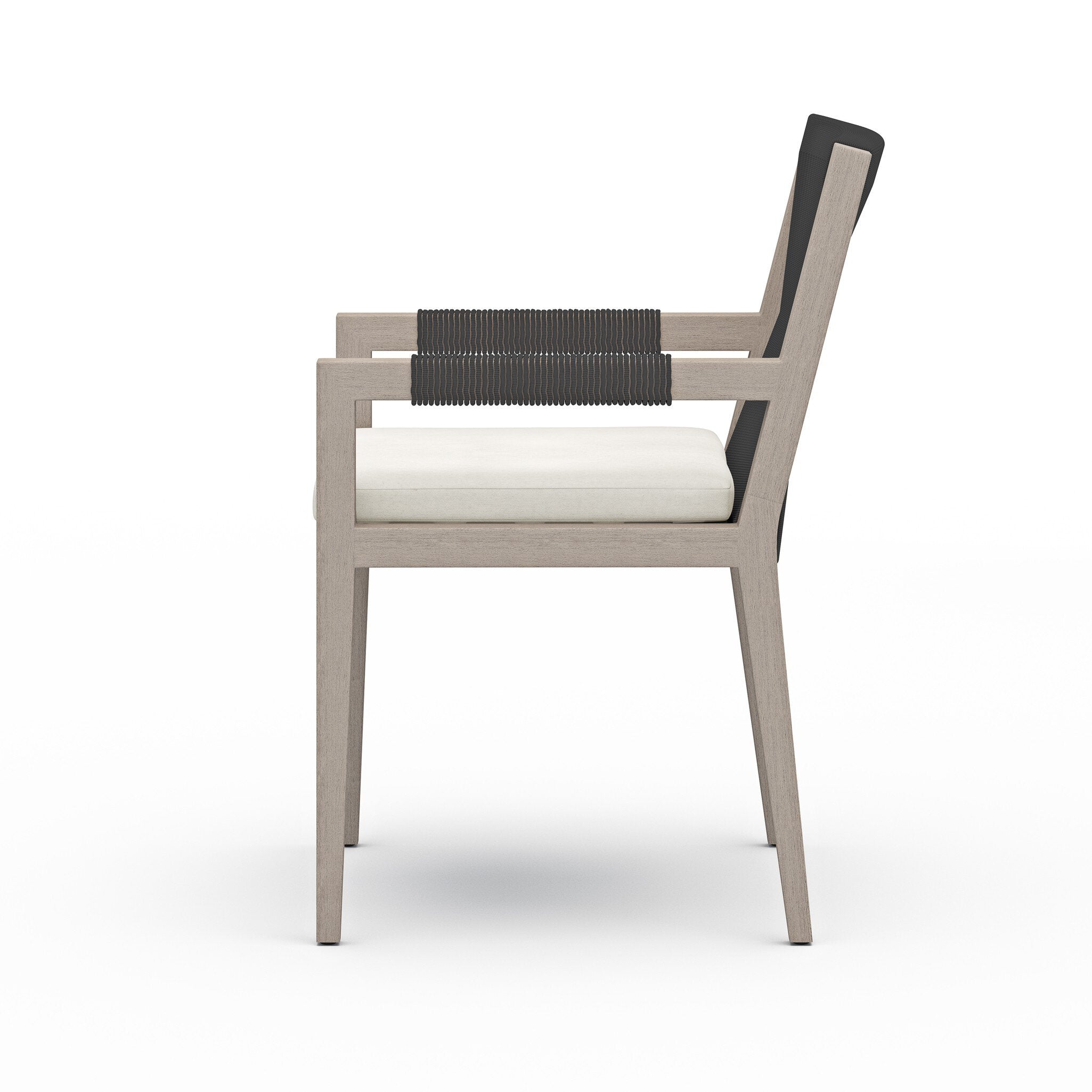 Sherwood Outdoor Dining Armchair - Weathered Grey