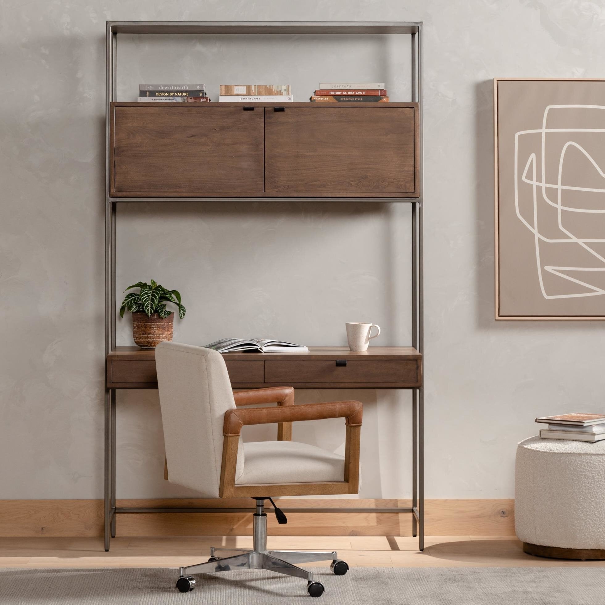 Trey Modular Wall Desk Desks Four Hands , Black Friday Sale Four Hands Furniture Sale, Old Bones Co, Mid Century Furniture Sale, Four Hands Furniture, Black Friday Sale Trey Modular Wall Desk,Gus Sale, Perigold Trey Modular Wall Desk Desks Black Friday Sale , Perigold Sale Trey Modular Wall Desk,Trey Modular Wall Desk Lulu and Georgia, Burke Decor Sale Trey Modular Wall Desk, www.oldbonesco.com