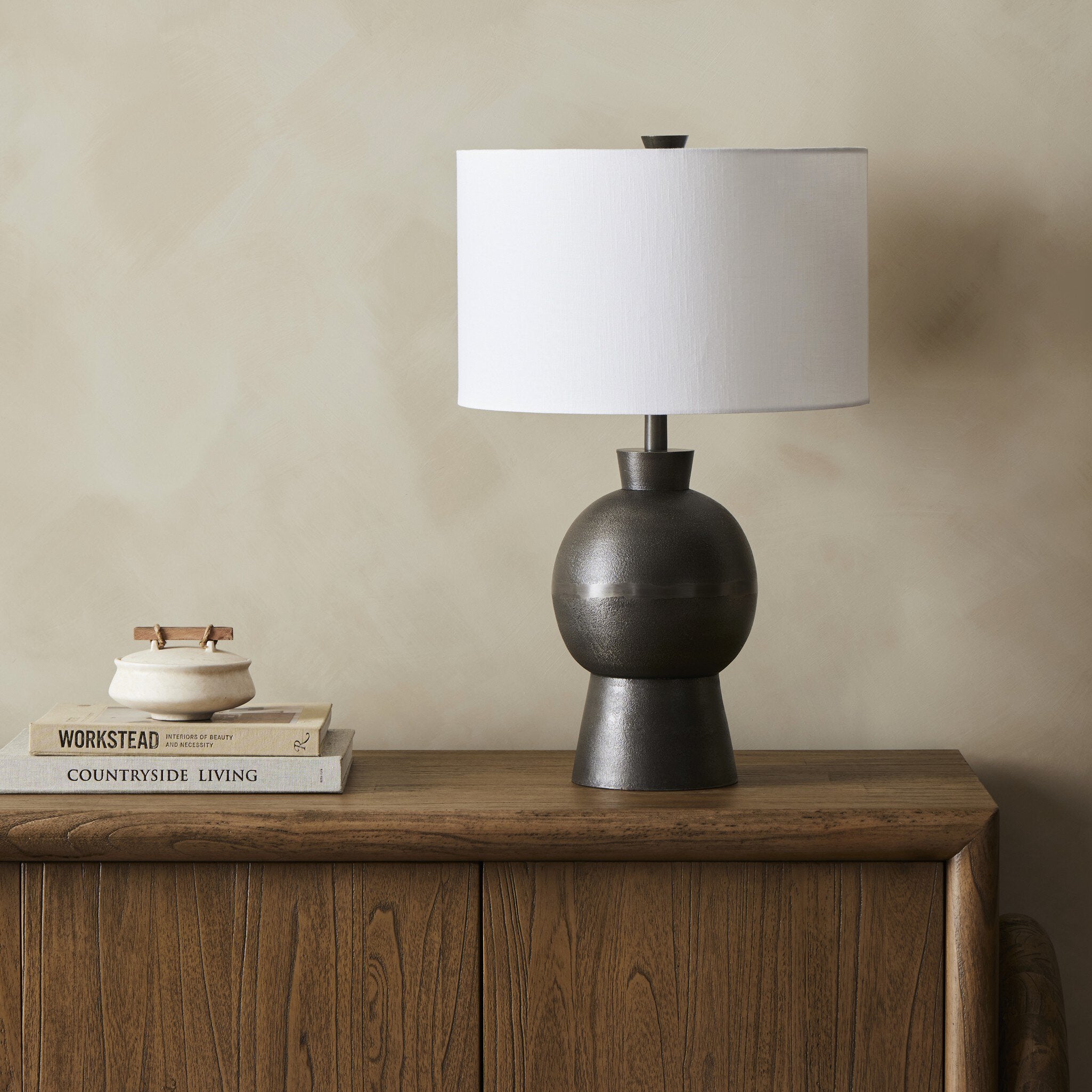 Kelita Table Lamp - Textured Black Aluminum Table Lamps Four Hands     Table Lamps,https://www.oldbonesco.com,Mid Century Furniture, Furniture Sale, Old Bones Co, Mid Century Sale, Four Hands Furniture, Sale,Gus, Sale,Perigold Kelita Table Lamp - Textured Black Aluminum Table Lamps Sale, Perigold Sale Kelita Table Lamp - Textured Black Aluminum,Kelita Table Lamp - Textured Black Aluminum Lulu and Georgia,Burke Decor Sale Kelita Table Lamp - Textured Black Aluminum, open box furniture,Open Box Kelita Table L
