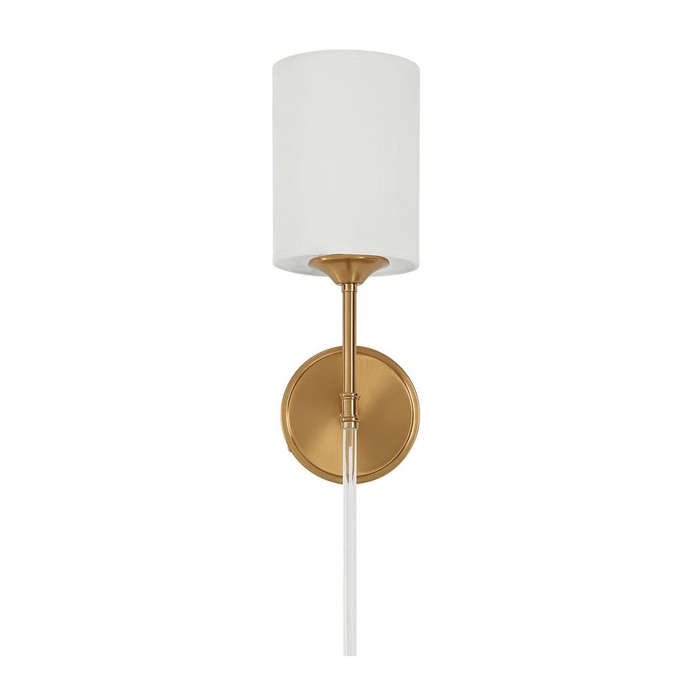 Uttermost Awyr 1 Light Brass Sconce