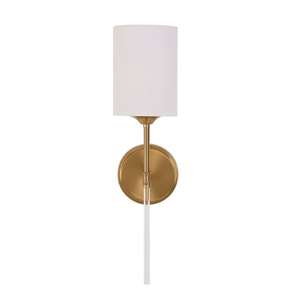 Uttermost Awyr 1 Light Brass Sconce