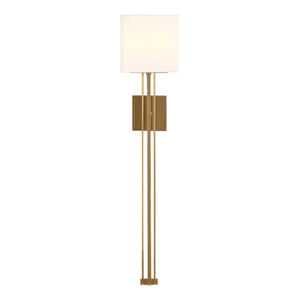 Uttermost Trenton 2 Light Brass Sconce