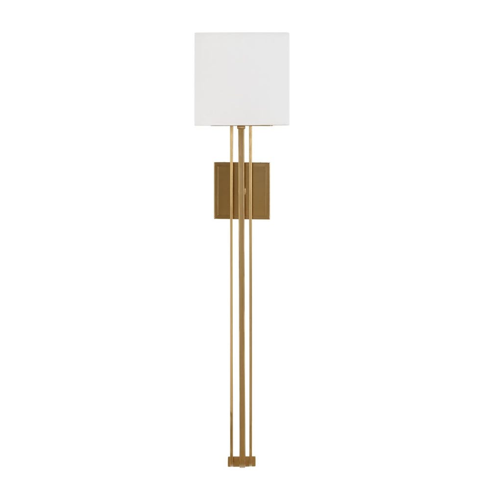 Uttermost Trenton 2 Light Brass Sconce