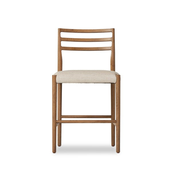 Glenmore Bar + Counter Stool Counter / Smoked OakBar Stool Four Hands  Counter Smoked Oak  Four Hands, Mid Century Modern Furniture, Old Bones Furniture Company, Old Bones Co, Modern Mid Century, Designer Furniture, https://www.oldbonesco.com/