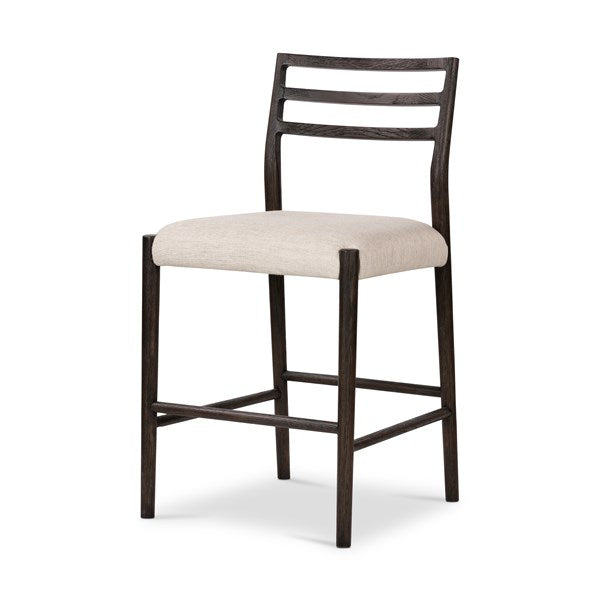 Glenmore Bar + Counter Stool Counter / Light CarbonBar Stool Four Hands  Counter Light Carbon  Four Hands, Mid Century Modern Furniture, Old Bones Furniture Company, Old Bones Co, Modern Mid Century, Designer Furniture, https://www.oldbonesco.com/