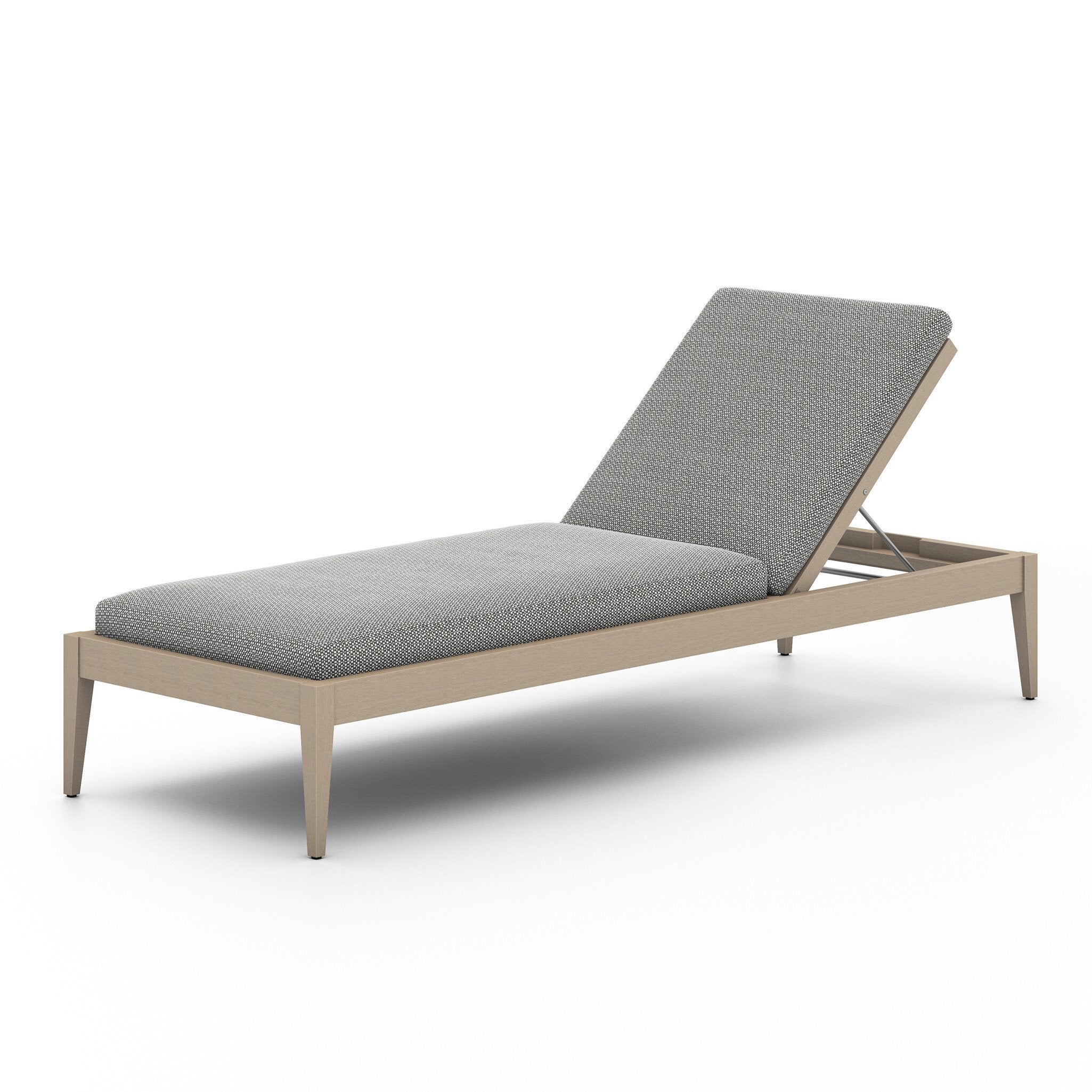 Sherwood Outdoor Chaise - Washed Brown